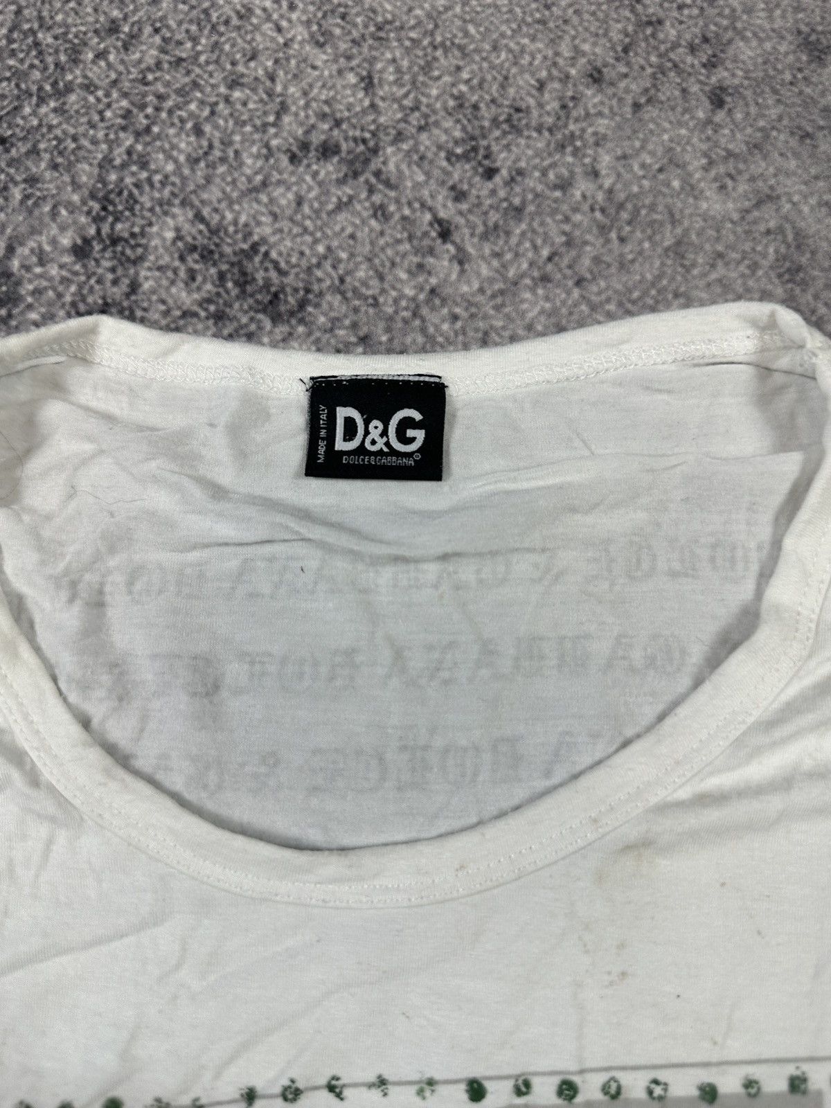 Dolce & Gabbana Y2K D&G Dolce&Gabbana T-shirt Streetwear Style USA Rare Hype Size S / US 4 / IT 40 - 4 Thumbnail