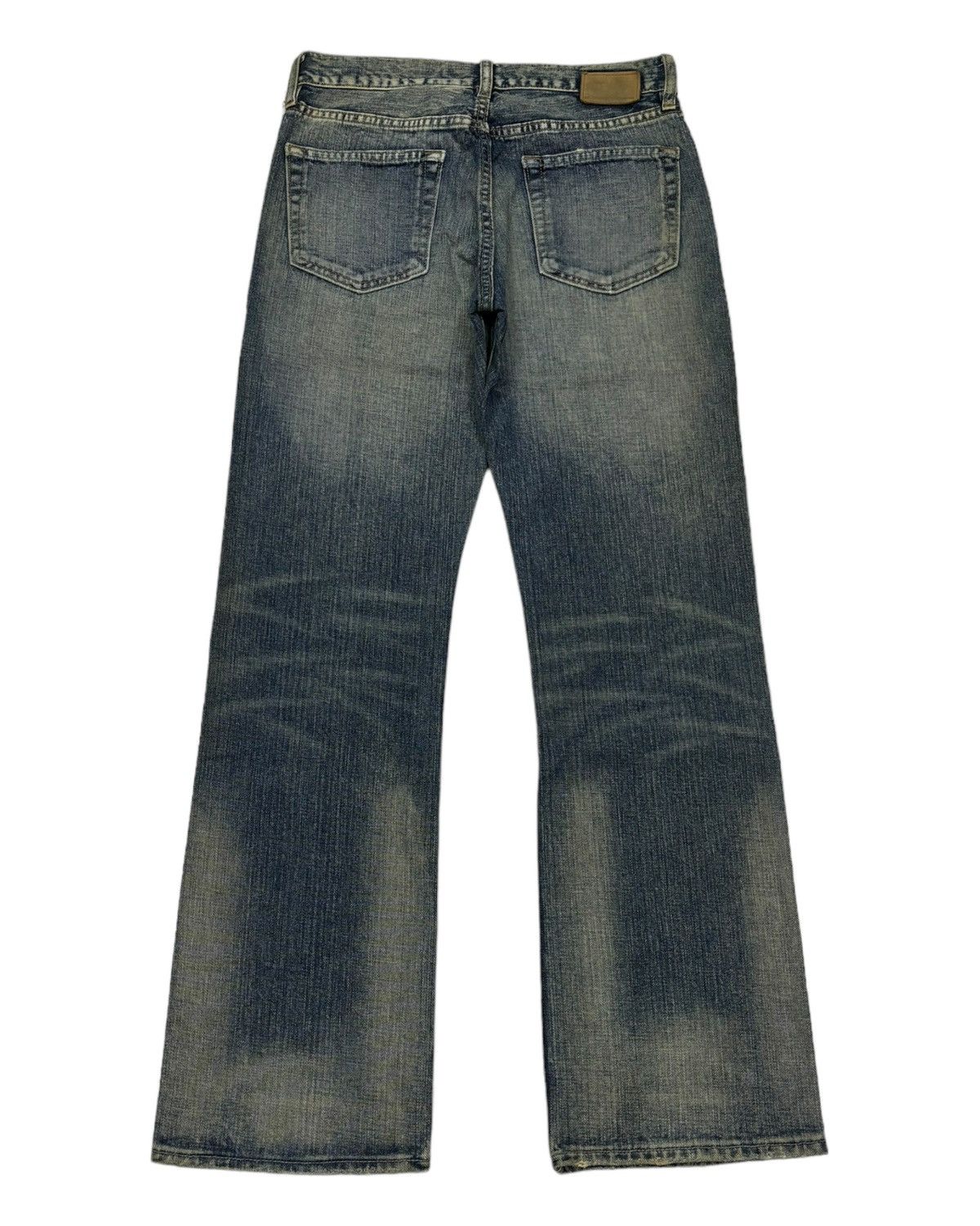 If Six Was Nine VINTAGE GAP SLIM BOOTCUT MUD WASH FLARE DENIM JEANS Size US 29 - 6 Thumbnail