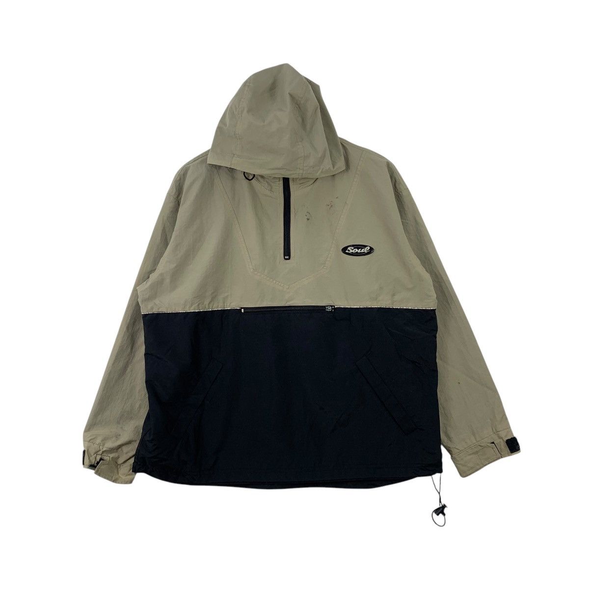 Vintage SOUL Outdoor Surfboard Small Logo Half Zipper Anorak Jacket Size US M / EU 48-50 / 2 - 1 Thumbnail