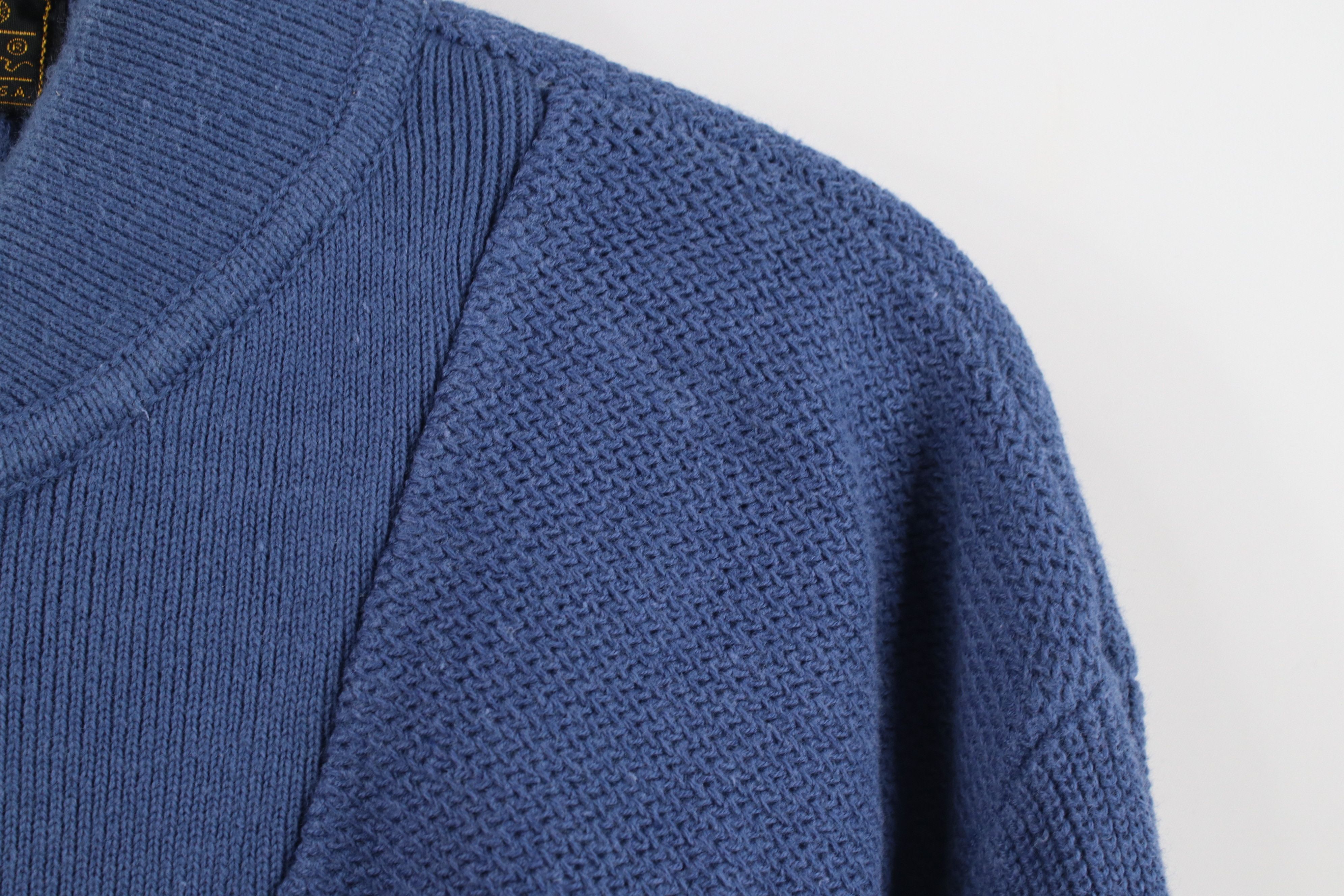 Eddie Bauer Vintage 90s Eddie Bauer Thermal Ribbed Knit Henley Sweater Size US M / EU 48-50 / 2 - 5 Thumbnail