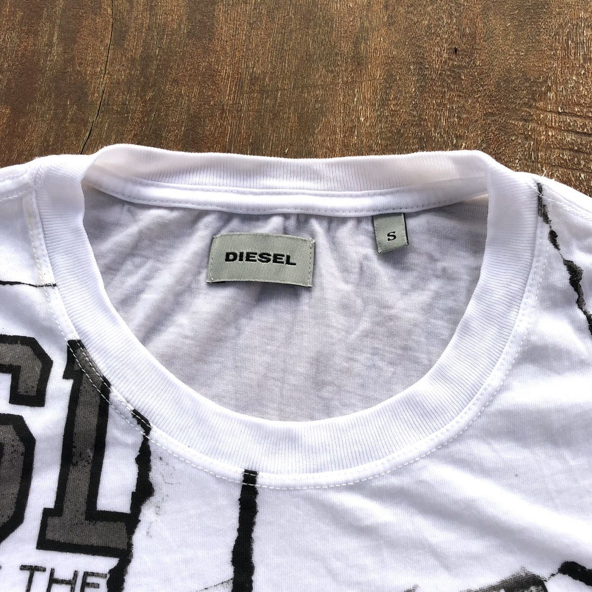 Diesel Vintage Diesel Over Print Rare T Shirt Size US M / EU 48-50 / 2 - 3 Thumbnail