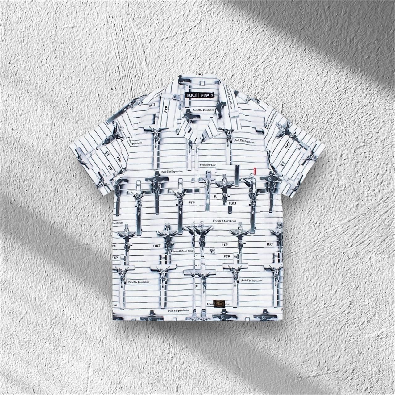 FUCT × Fuck The Population Ftp x Fuct Cross Button Up Size US L / EU 52-54 / 3 - 1 Preview
