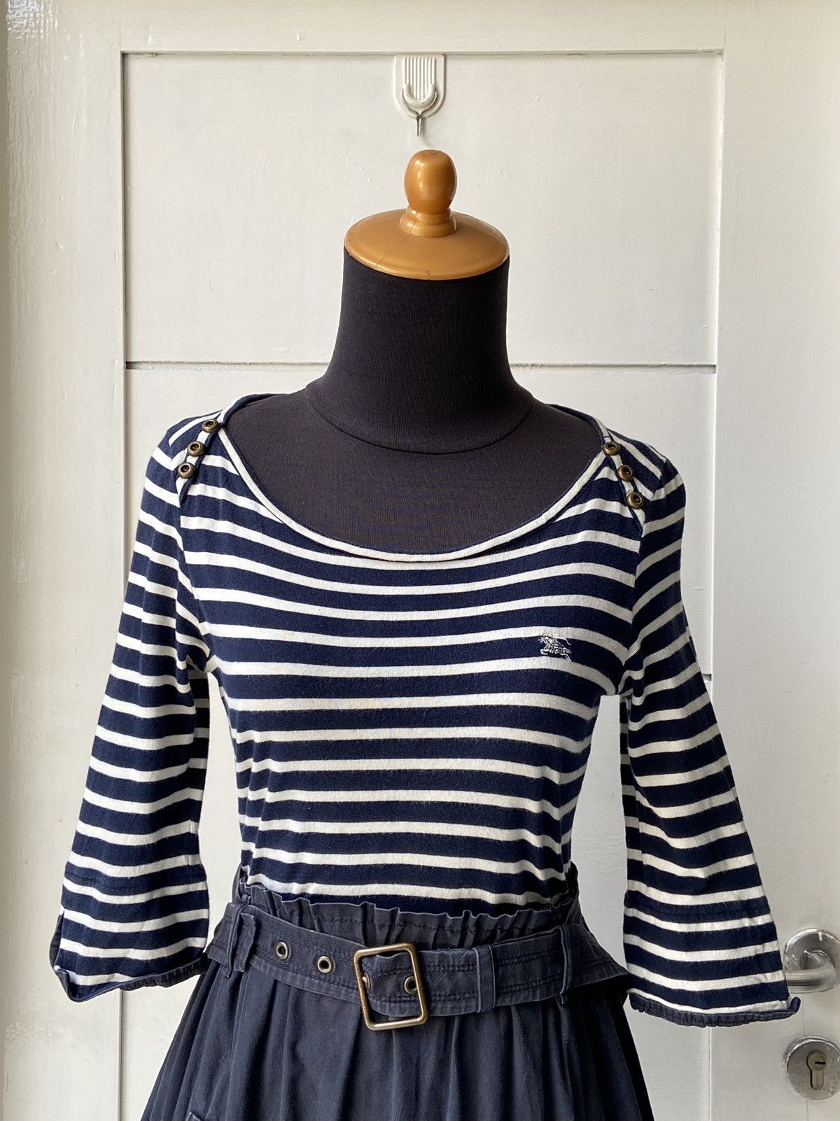 Burberry BURBERRY LONDON Striped Dress Size XXS / US 00 / IT 34 - 6 Thumbnail