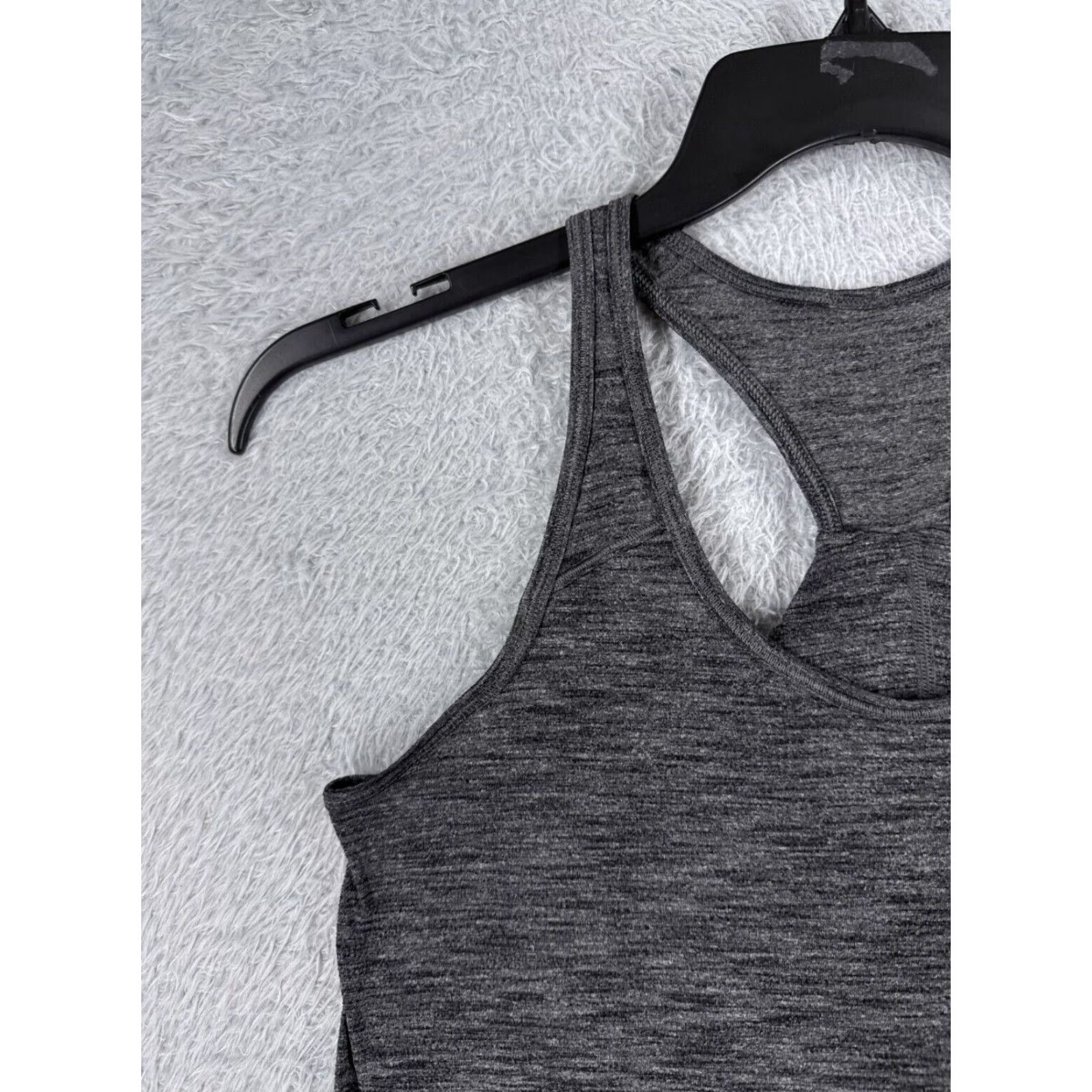 Lululemon Lululemon Shirt Women Gray Essential Tank Yoga Luon Racerback 4 Sleeveless Casual Active Knit Jersey Tank Top Women's Regular Size 4 Gray Size S / US 4 / IT 40 - 3 Thumbnail