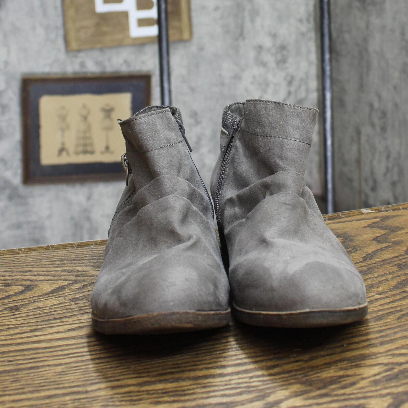 Other Dunes Kimball Ruched Block Booties 1678ab6664a35b Gray 9M Size US 9 / IT 39 - 3 Thumbnail