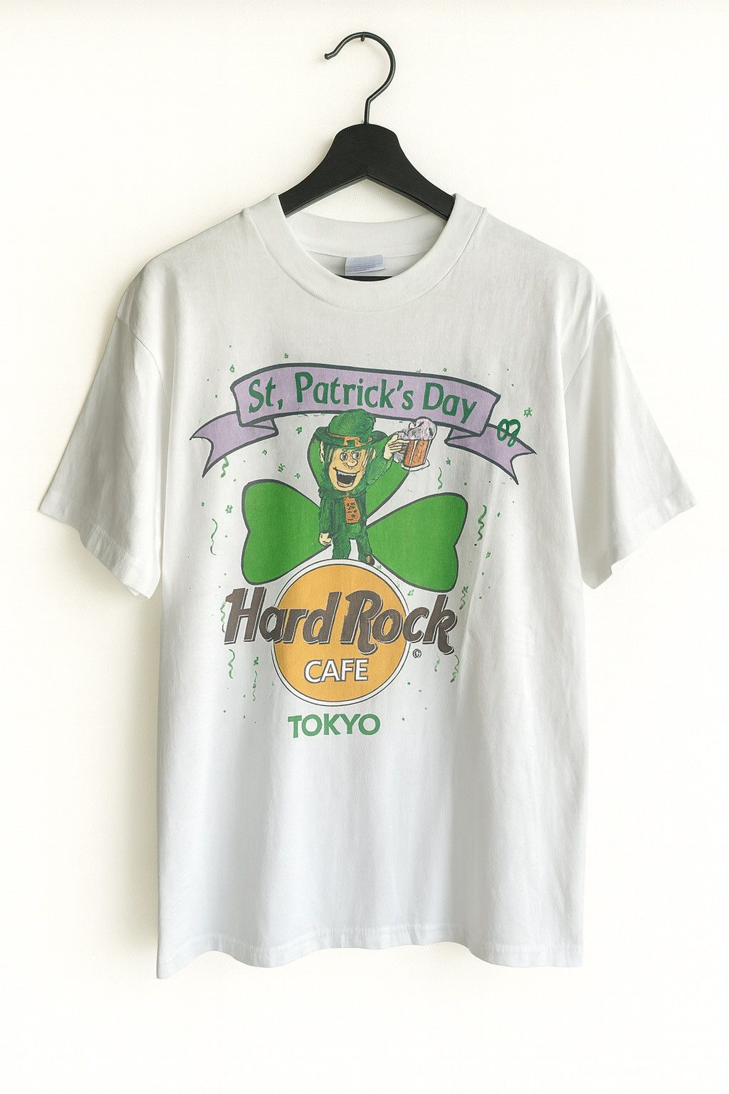 Hard Rock Cafe Vintage 1993 Hard Rock Cafe Tokyo St. Patrick’s Day Graphic Size US XL / EU 56 / 4 - 1 Thumbnail