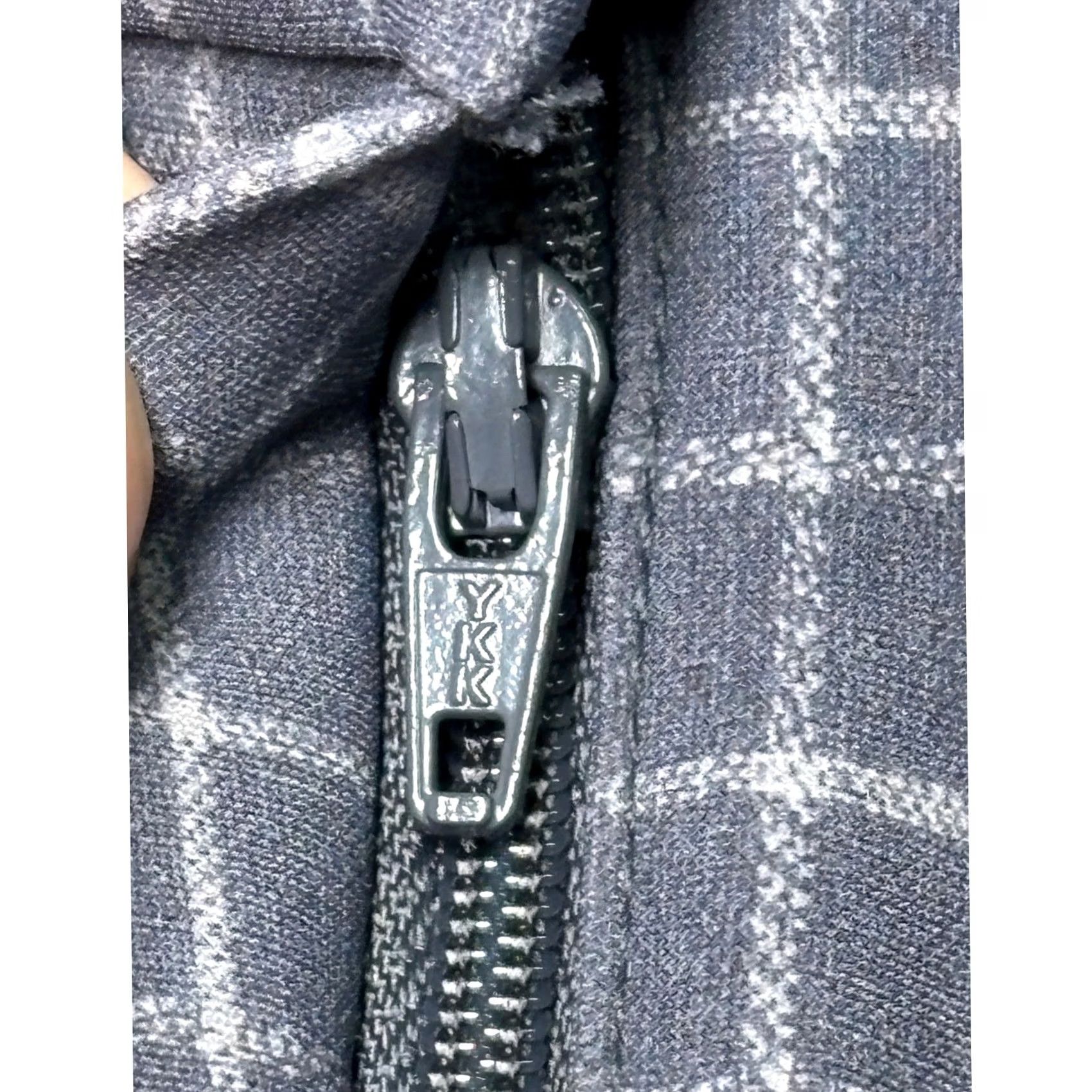 Theory Theory CL Slim Pant B Precision Grid Blue Check Trousers Womens Size 0 W26 L25 Size 25" / US 0 / IT 36 - 3 Thumbnail