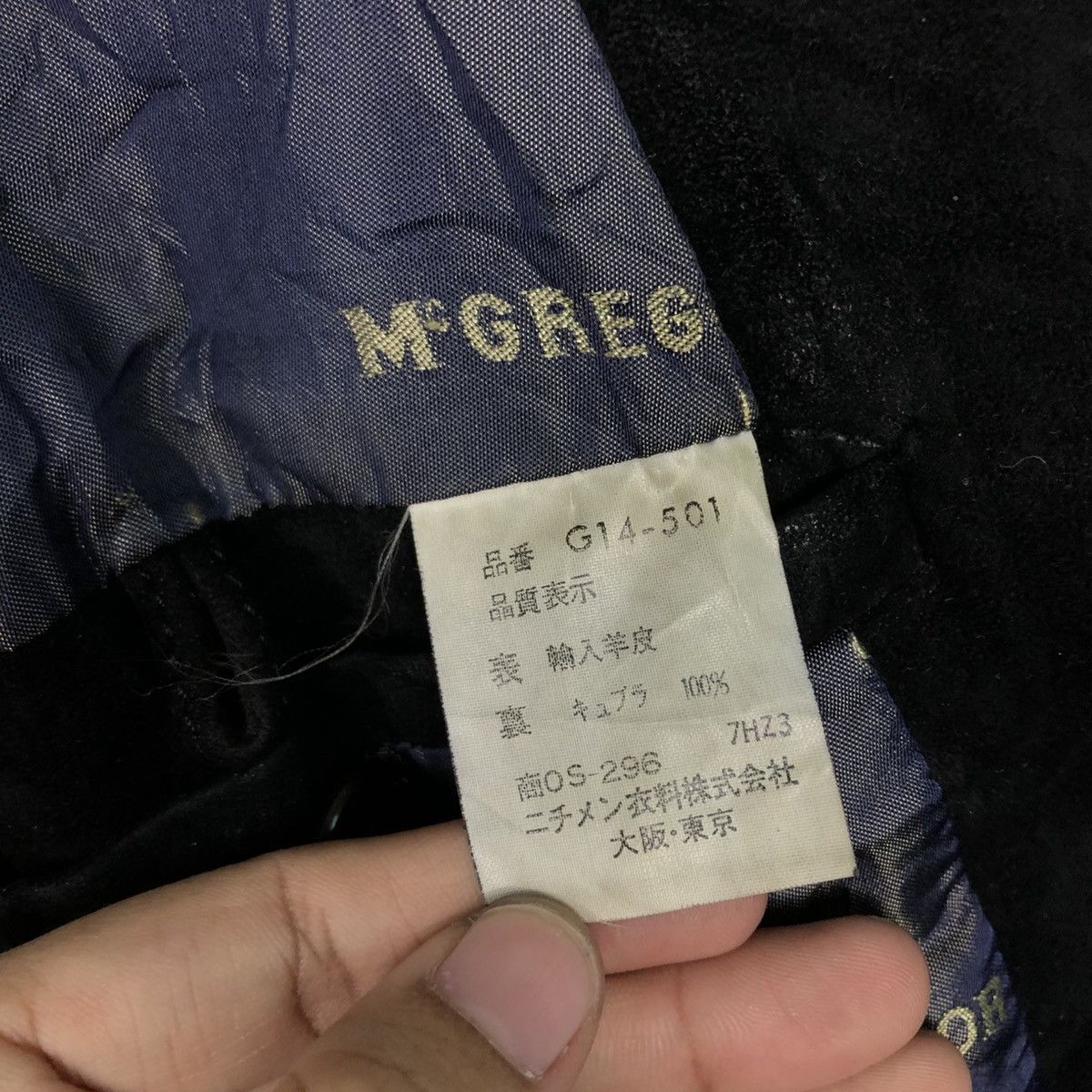 Japanese Brand Vintage Genuine Leather Jacket Mc Gregor Issey Miyake Size US M / EU 48-50 / 2 - 20 Thumbnail