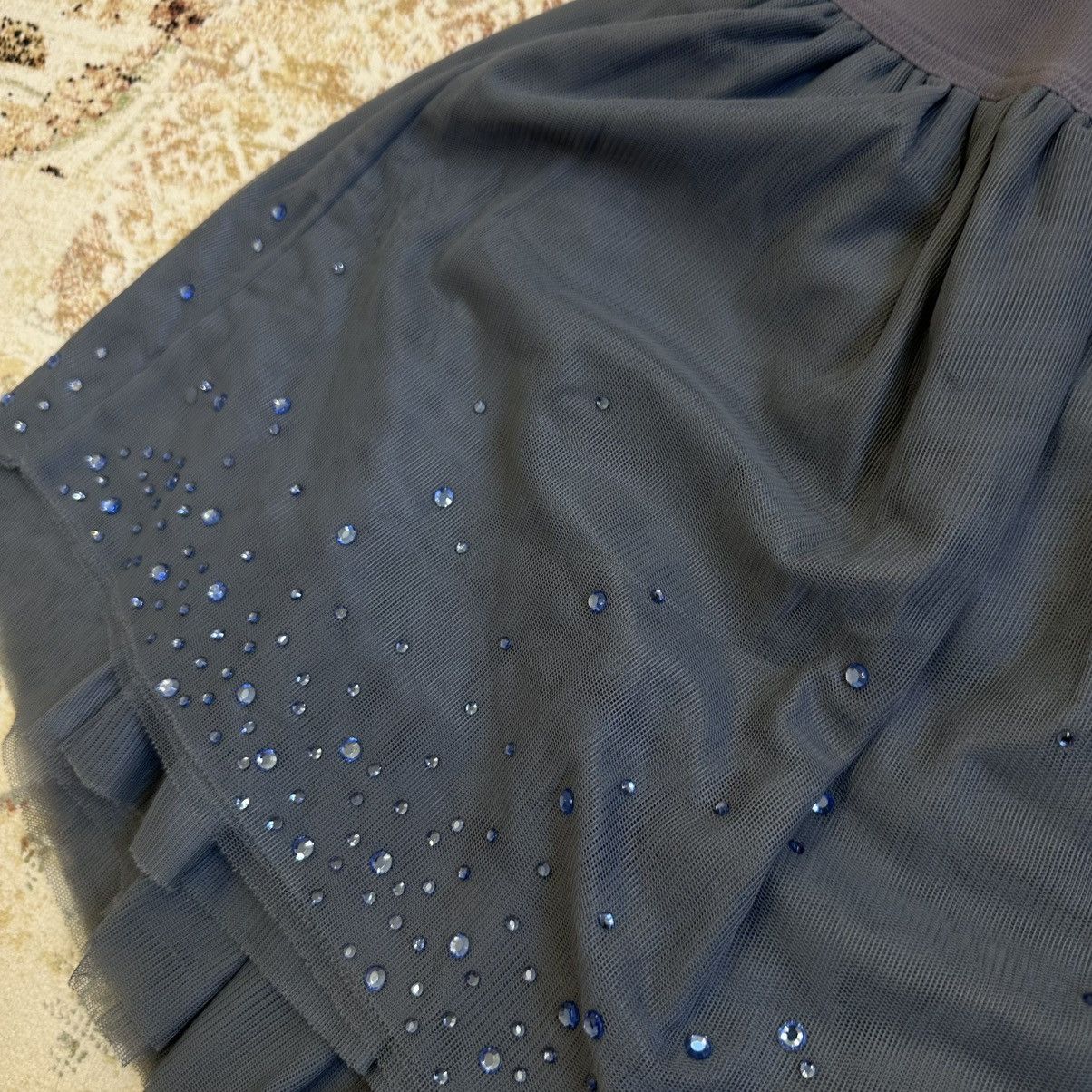 If Six Was Nine × Japanese Brand Luxury Miss Blumarine Midi Skirts Japan Grunge Avantgarde Size 32" / US 10 / IT 46 - 7 Thumbnail
