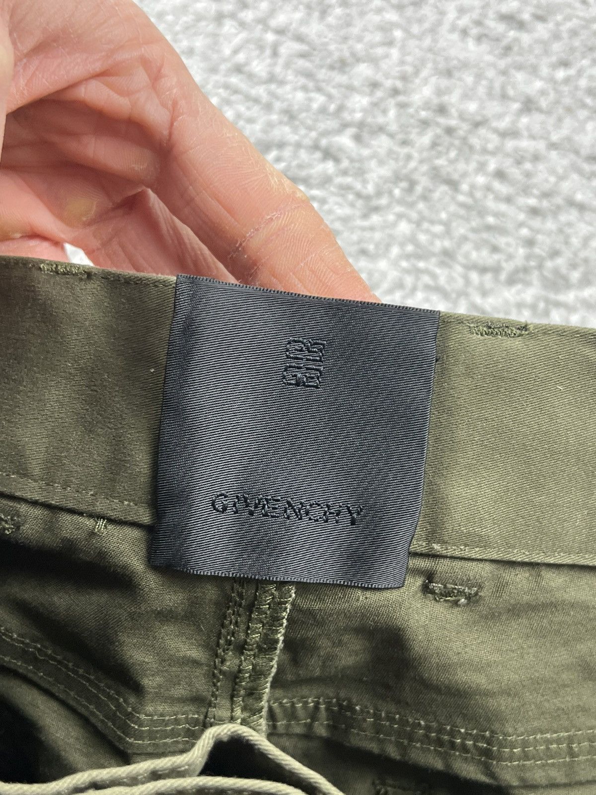 Givenchy Givenchy Zip Detail Pants “Khaki Green” Size US 30 / EU 46 - 10 Thumbnail