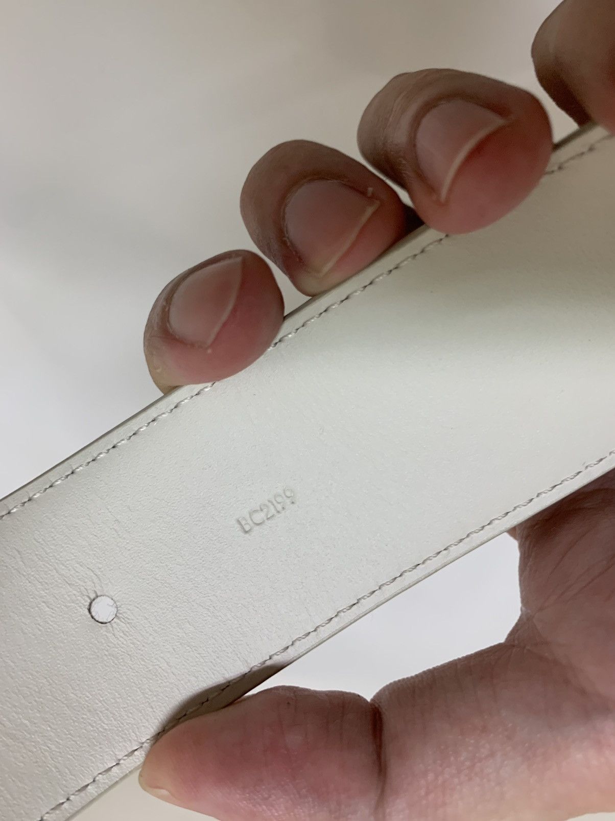 Louis Vuitton Louis Vuitton Virgil Abloh LV Shape Belt Monogram Prism Size 34 - 5 Thumbnail