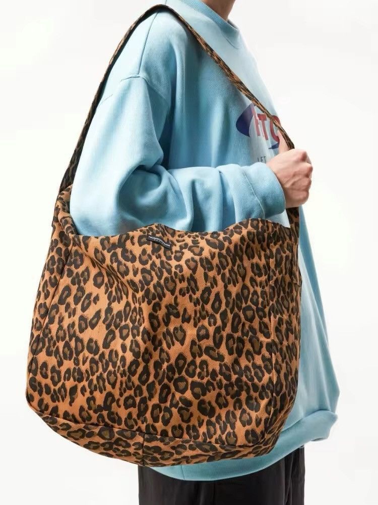 Japanese Brand 90s aesthetic leopard print messenger shoulder bag Size ONE SIZE - 2 Thumbnail