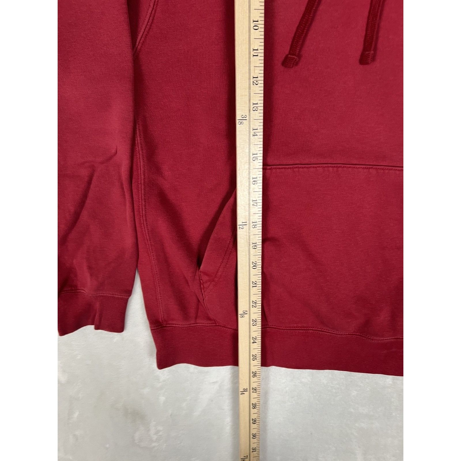 Nike Vintage Nike Red Pullover Hoodie Sweatshirt Size Large Y2K E Size US L / EU 52-54 / 3 - 6 Thumbnail