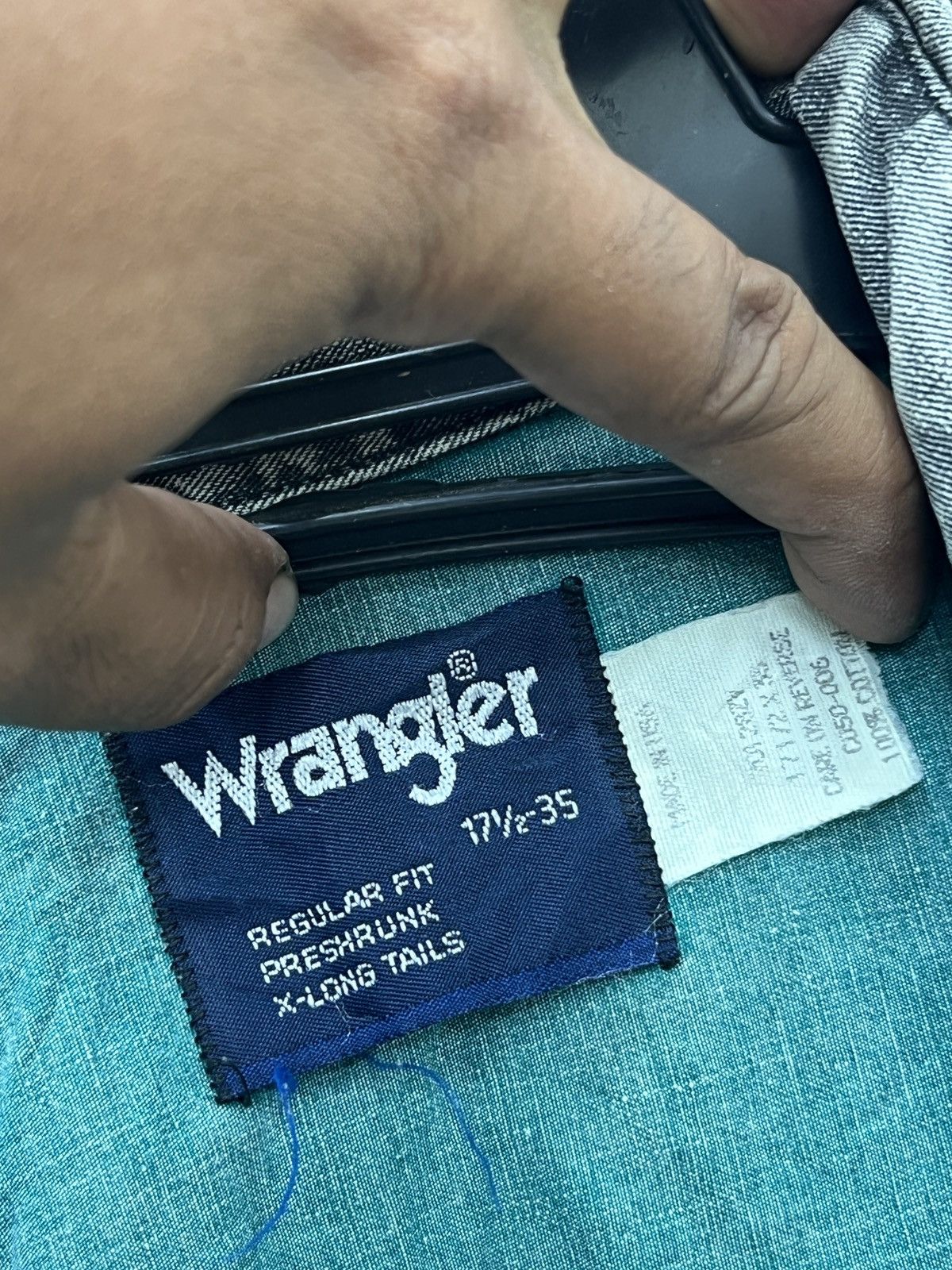 Wrangler 🔥🔥🔥ARCHIVE VINTAGE WRANGLER BRUSH POPPER SHIRTS Size US L / EU 52-54 / 3 - 8 Thumbnail