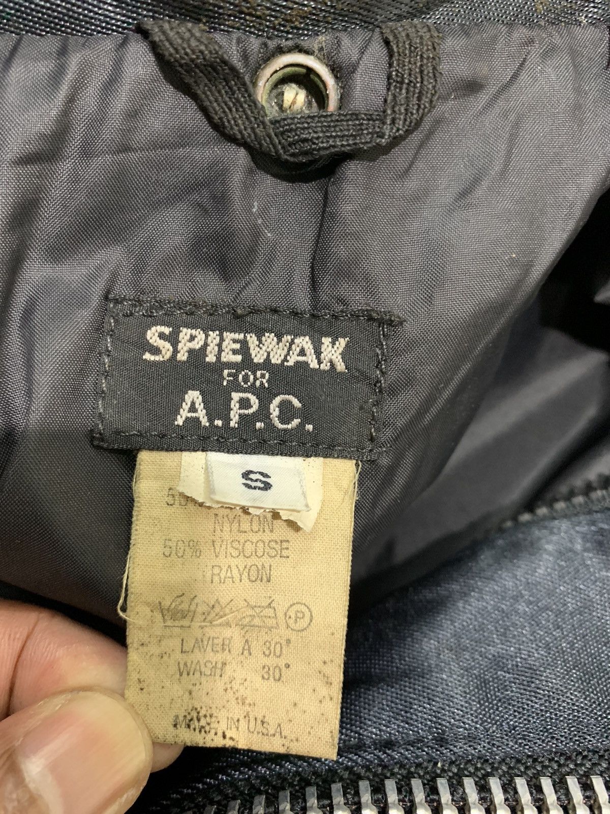 A.P.C. × I. Spiewak And Sons 🔥SPIEWAK FOR A.P.C BLACK SHINY