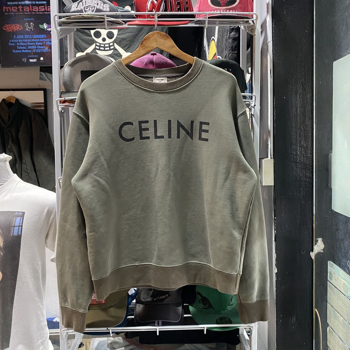 Celine × Hedi Slimane CELINE SWEATSHIRT Size US M / EU 48-50 / 2 - 1 Thumbnail