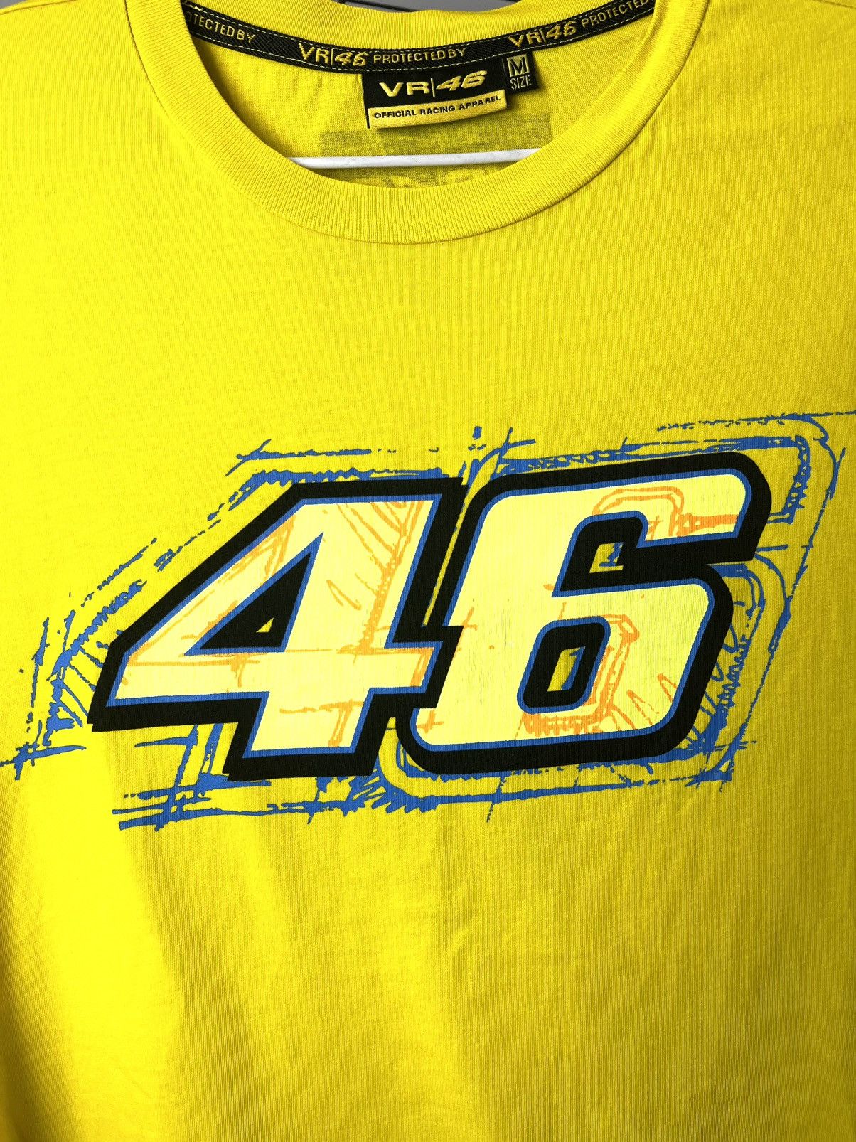 Vintage Valentino Rossi VR46 Moto GP Racing Team T Shirt Size US M / EU 48-50 / 2 - 2 Thumbnail
