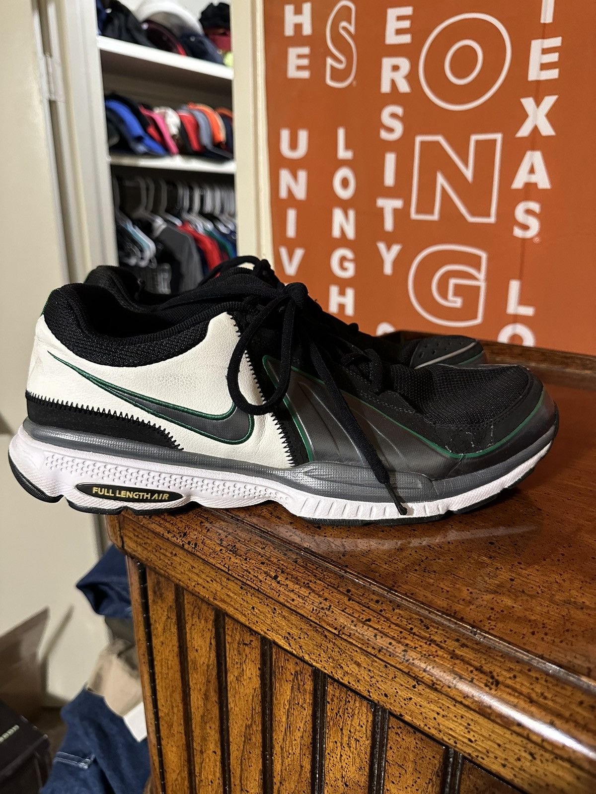 Nike × Vintage Vintage Nike Air Edge Essential “green lantern” 00s size 14 Size US 14 / EU 47 - 1 Thumbnail