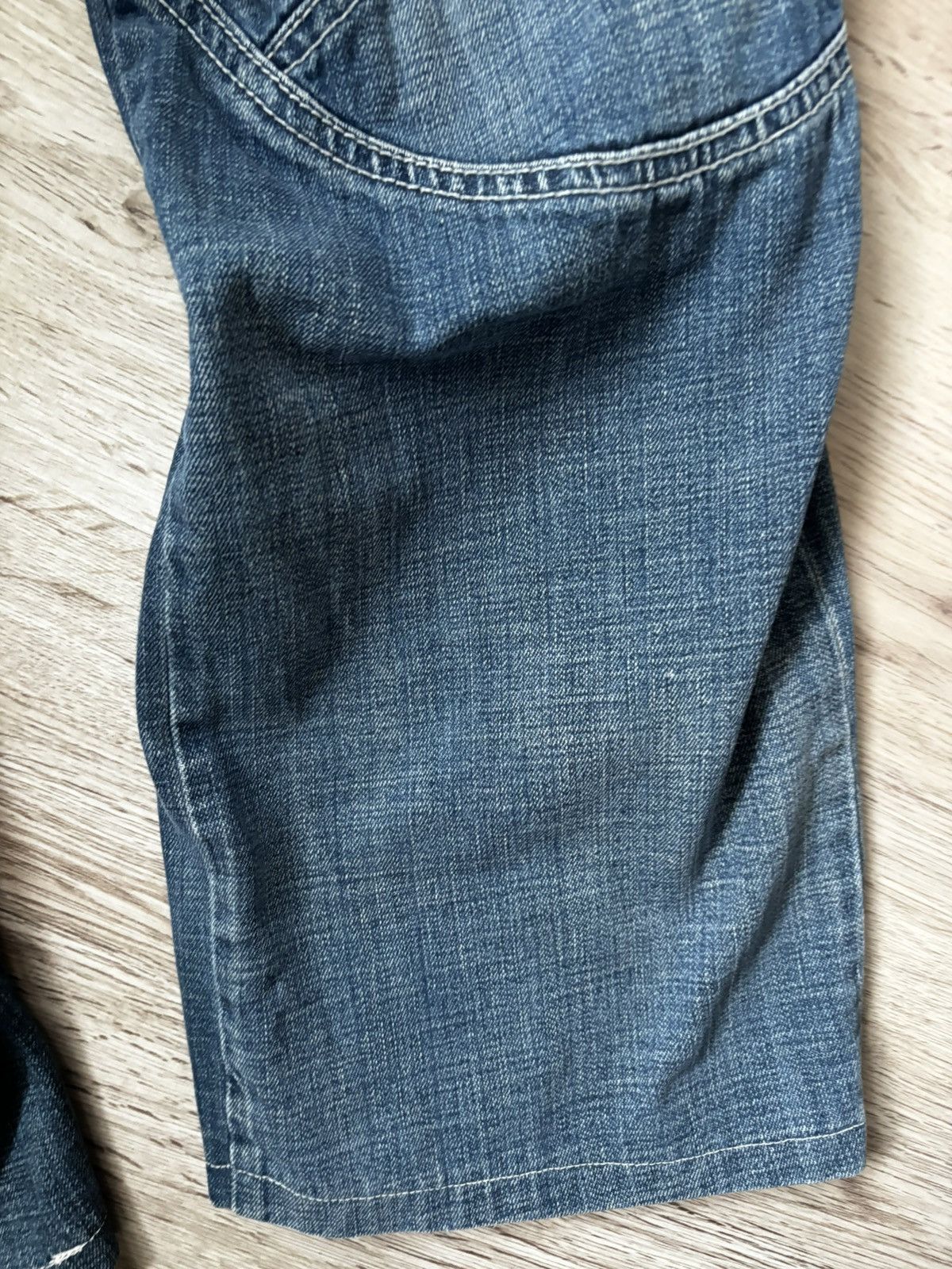 TOUGH JEANSMITH patchwork distressed jeans
