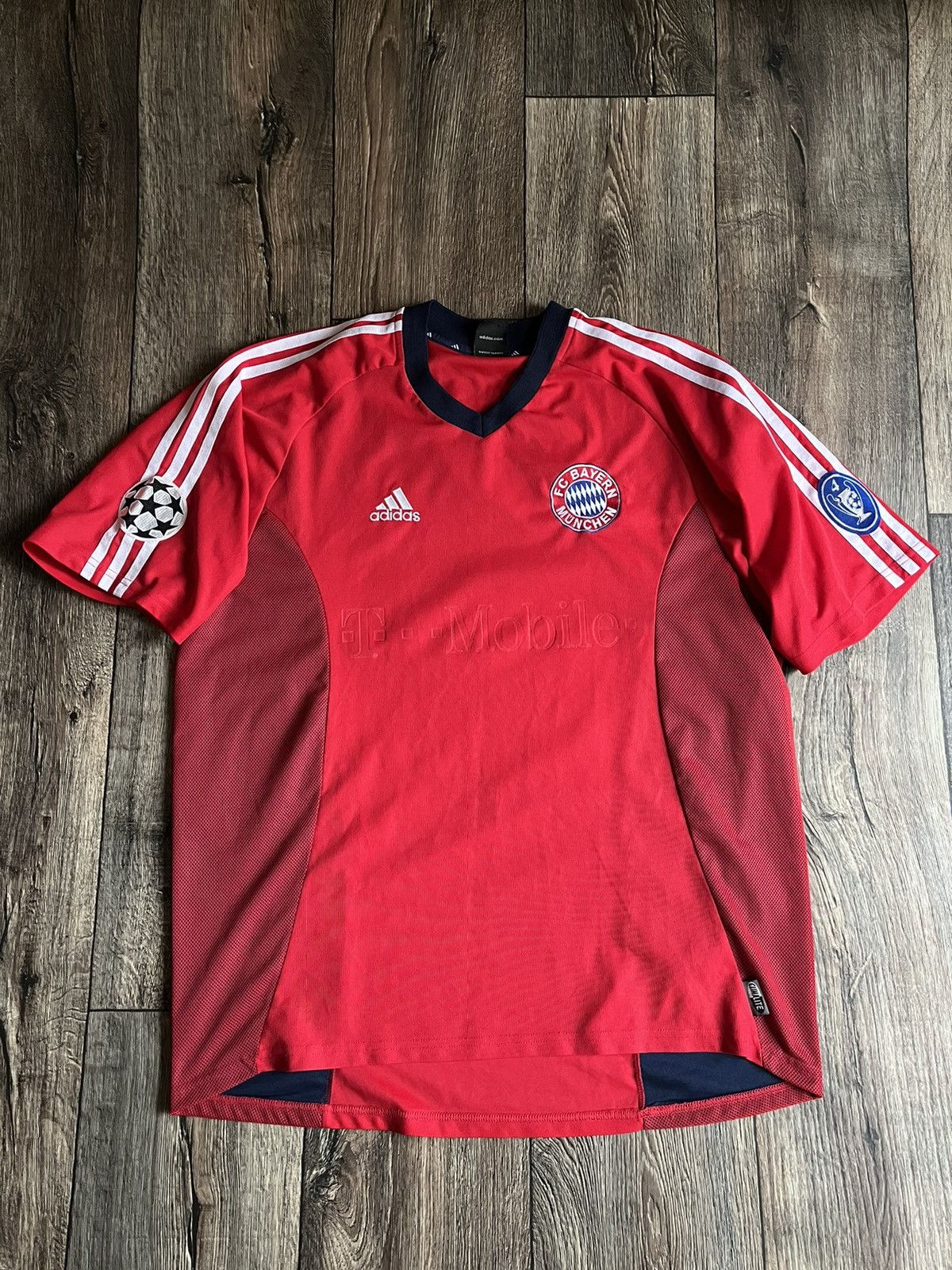 Adidas Vintage Adidas Bayern Munich #10 Roy Makaay 2002/2003 Third Size US L / EU 52-54 / 3 - 1 Thumbnail