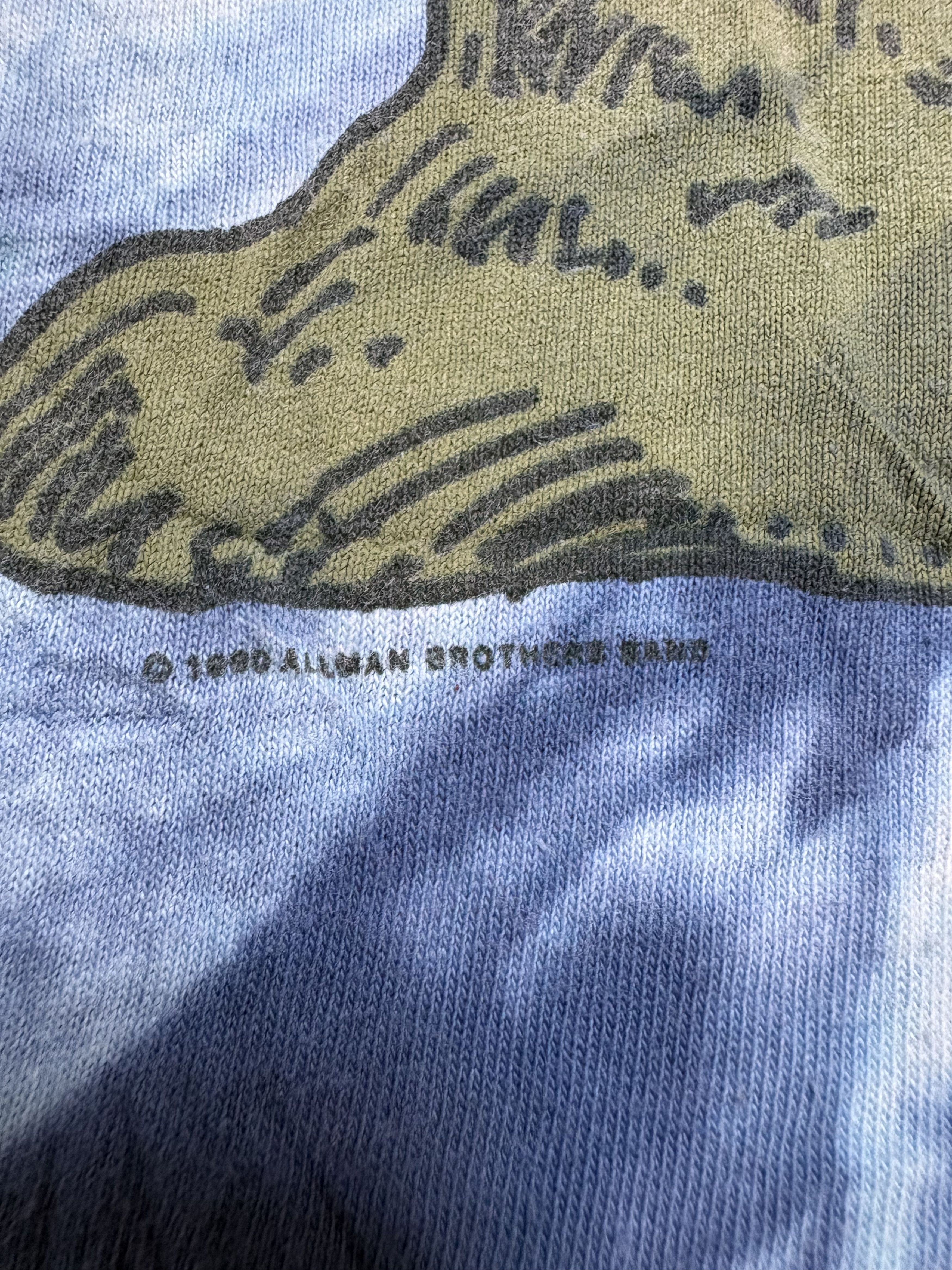 Band Tees Vintage 90s The allman brothers band tye dye tshirt Size US XL / EU 56 / 4 - 4 Thumbnail