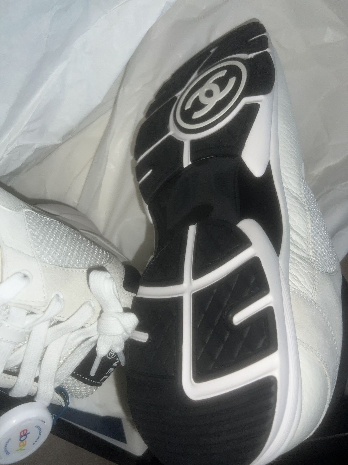 Chanel Chanel sneakers brand new verified authentic size 46 Size US 12 / EU 45 - 10 Thumbnail