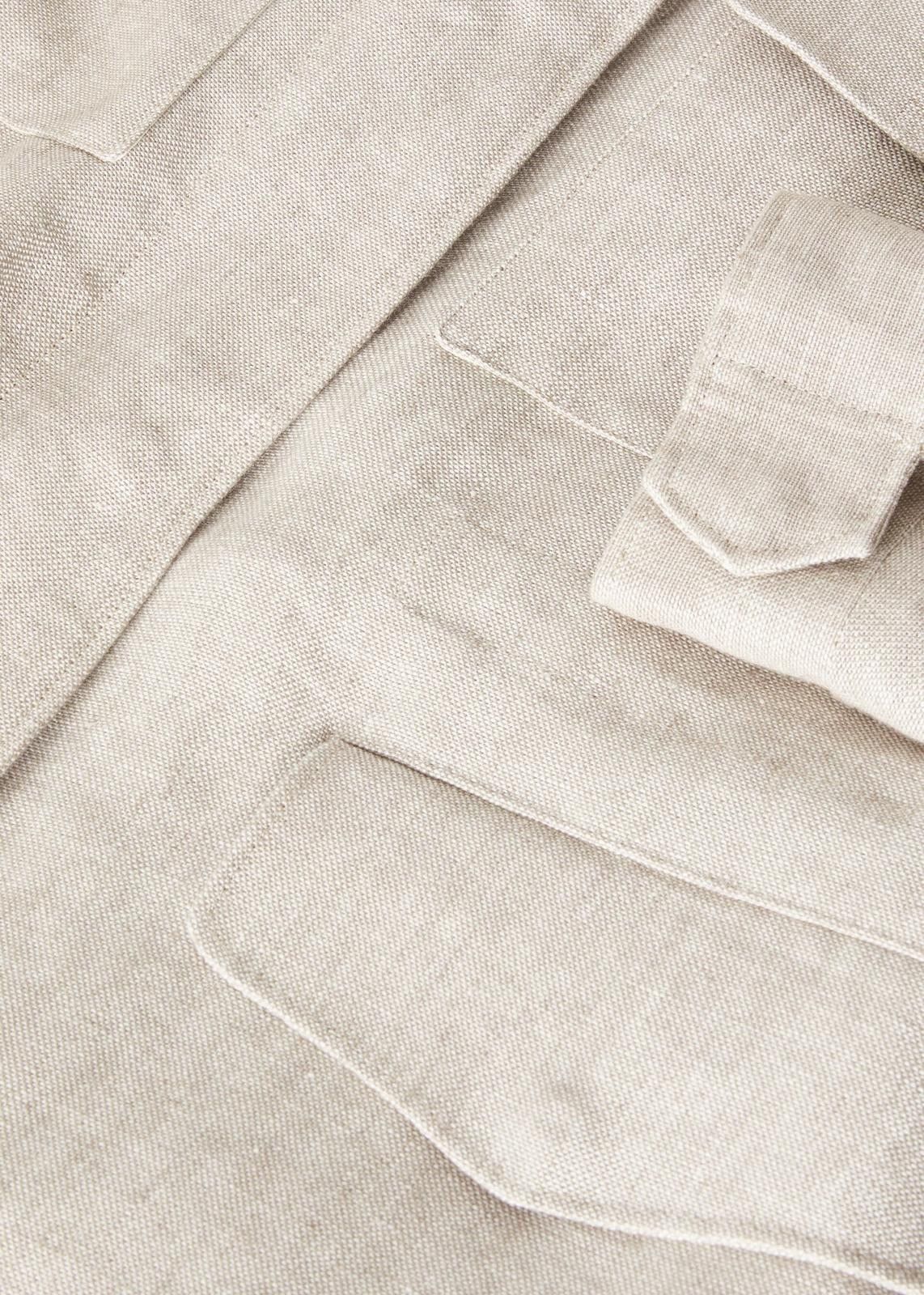Loro Piana o1srvl11e0525 FAN6444 Iconic Traveller Mini Jacket in Ivory Size XS / US 0-2 / IT 36-38 - 3 Thumbnail