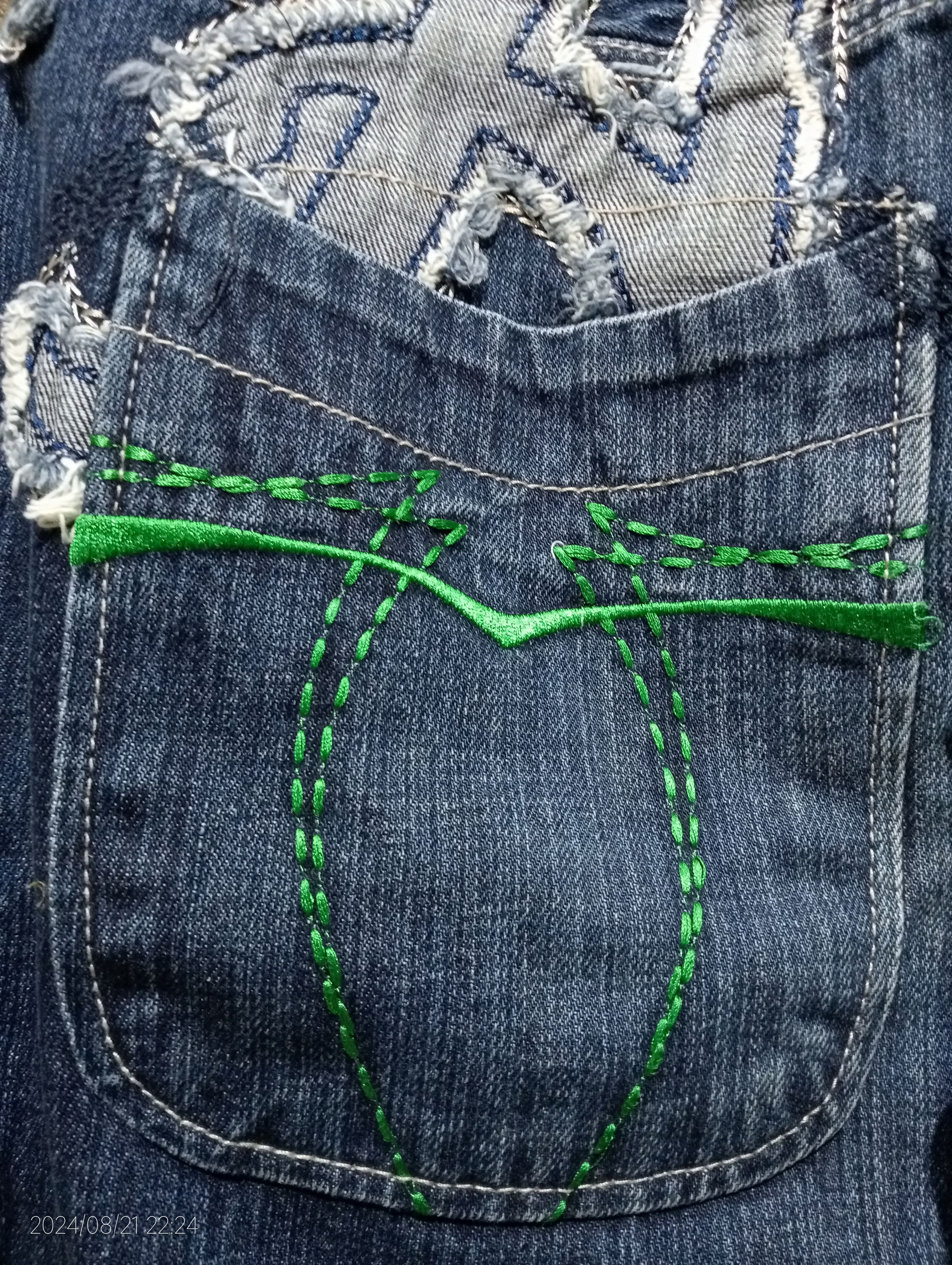 Artful Dodger Vintage Artful Dodger Denim Blue Jeans Size US 34 / EU 50 - 17 Thumbnail