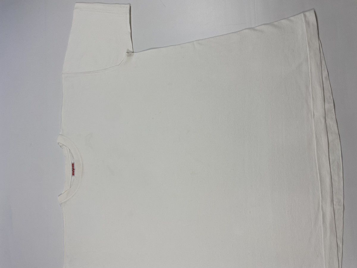 Vintage LASTDROP🔥 90s Single Stitch Basic White Blank DettoFatto USA Size US XL / EU 56 / 4 - 3 Thumbnail