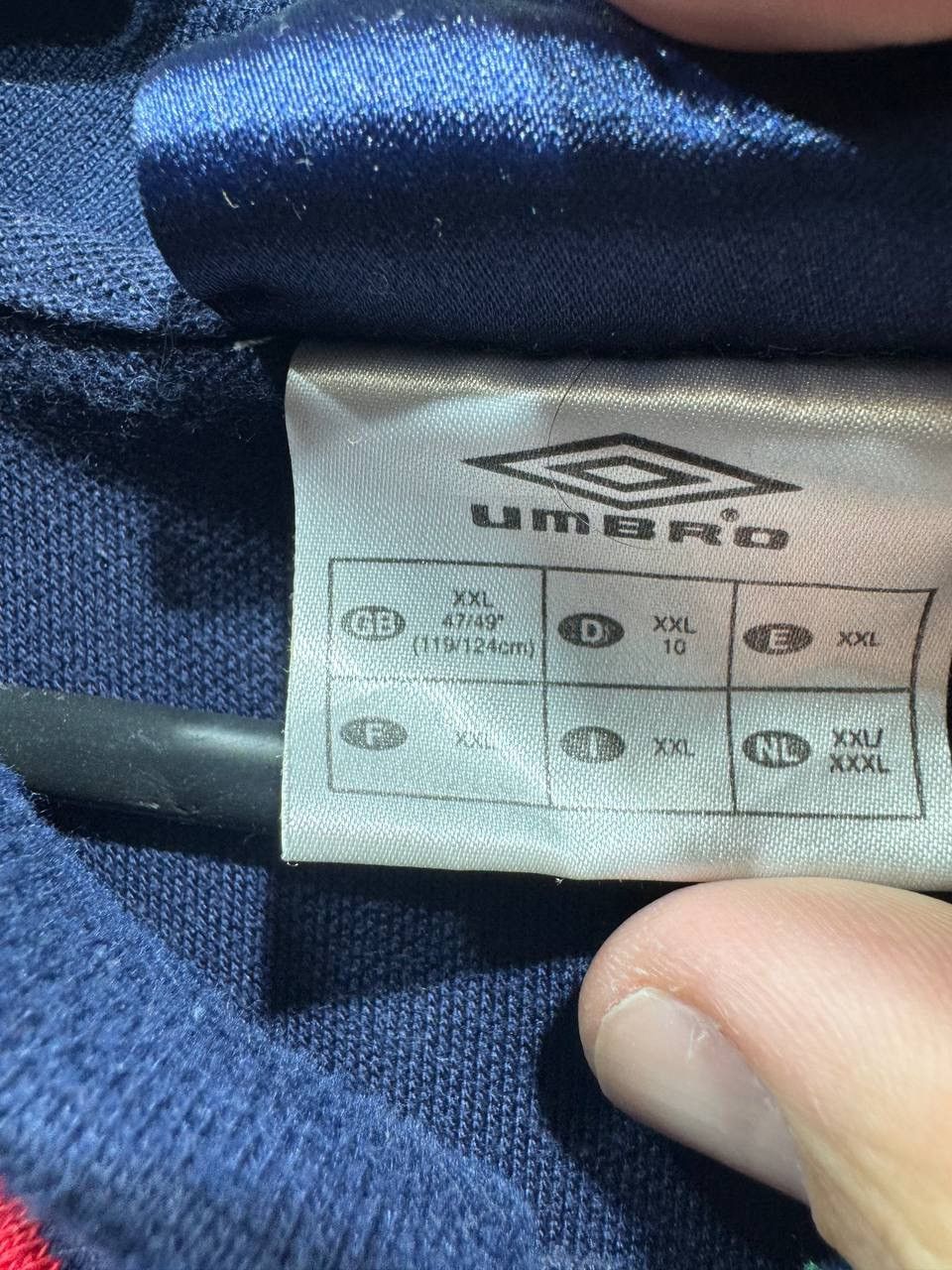 Umbro 2002-03 England Umbro Polo Shirt Men’s Size XXL (2XL) Size US XXL / EU 58 / 5 - 9 Thumbnail