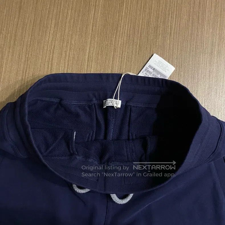 Brunello Cucinelli Brunello Cucinelli size L 23 style drawstring sweatpants Size US 31 - 4 Thumbnail