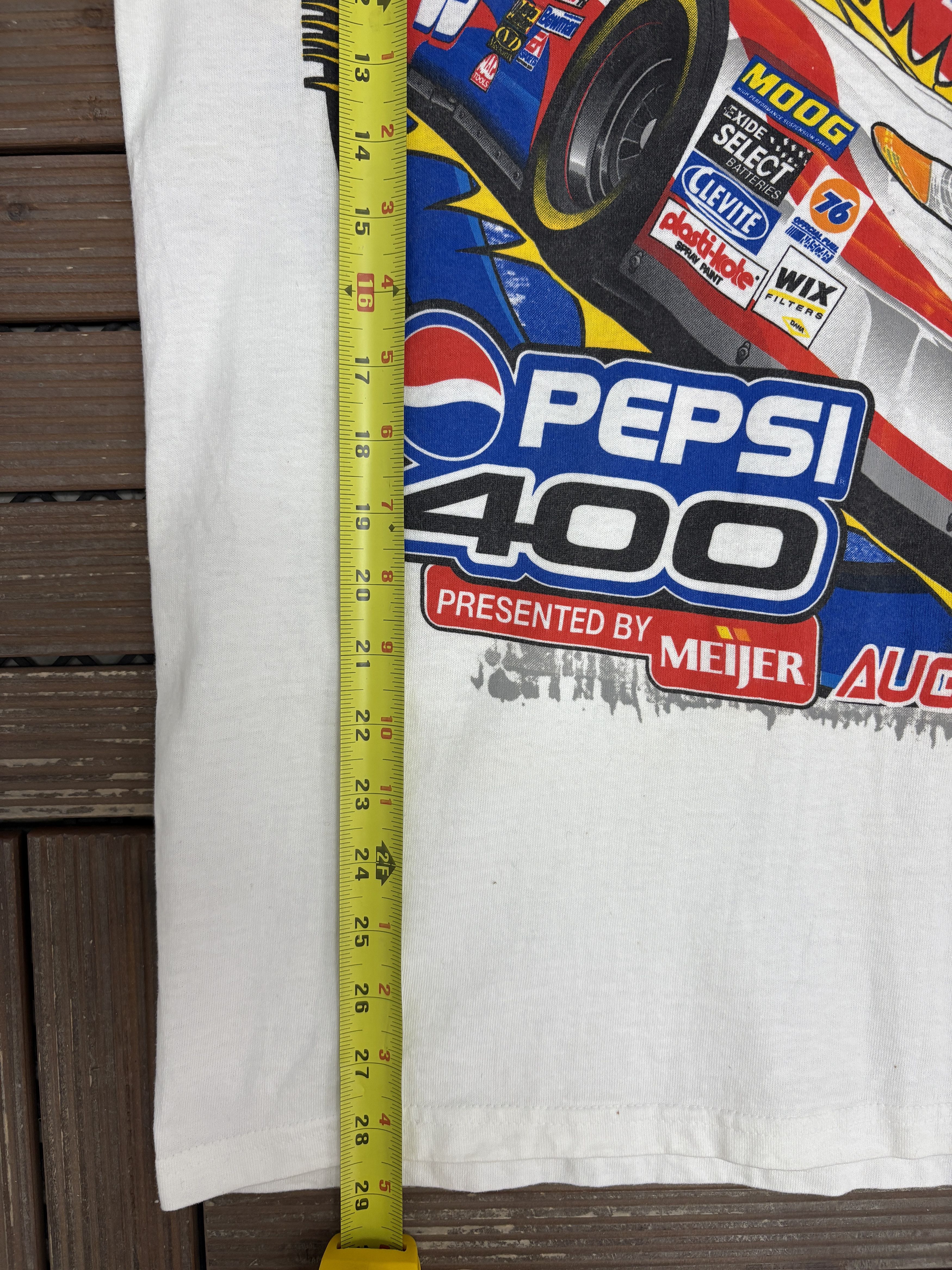 Vintage Pepsi 400 Need For Speed NASCAR Racing Vintage T-Shirt Tee Size US M / EU 48-50 / 2 - 8 Thumbnail