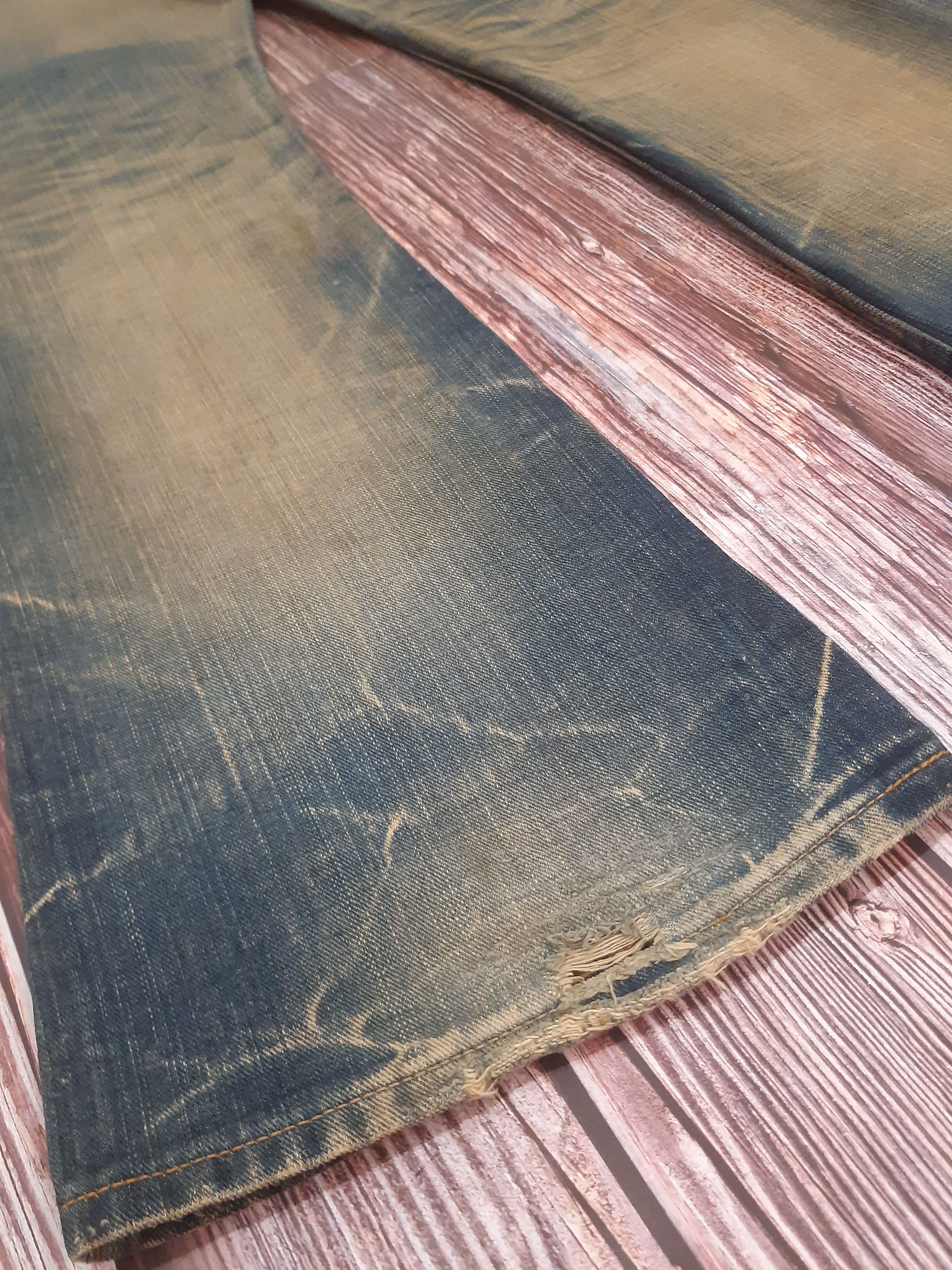 Japanese Brand Bootcut Flare Jeans Wrangler Vintage Size US 35 - 14 Thumbnail