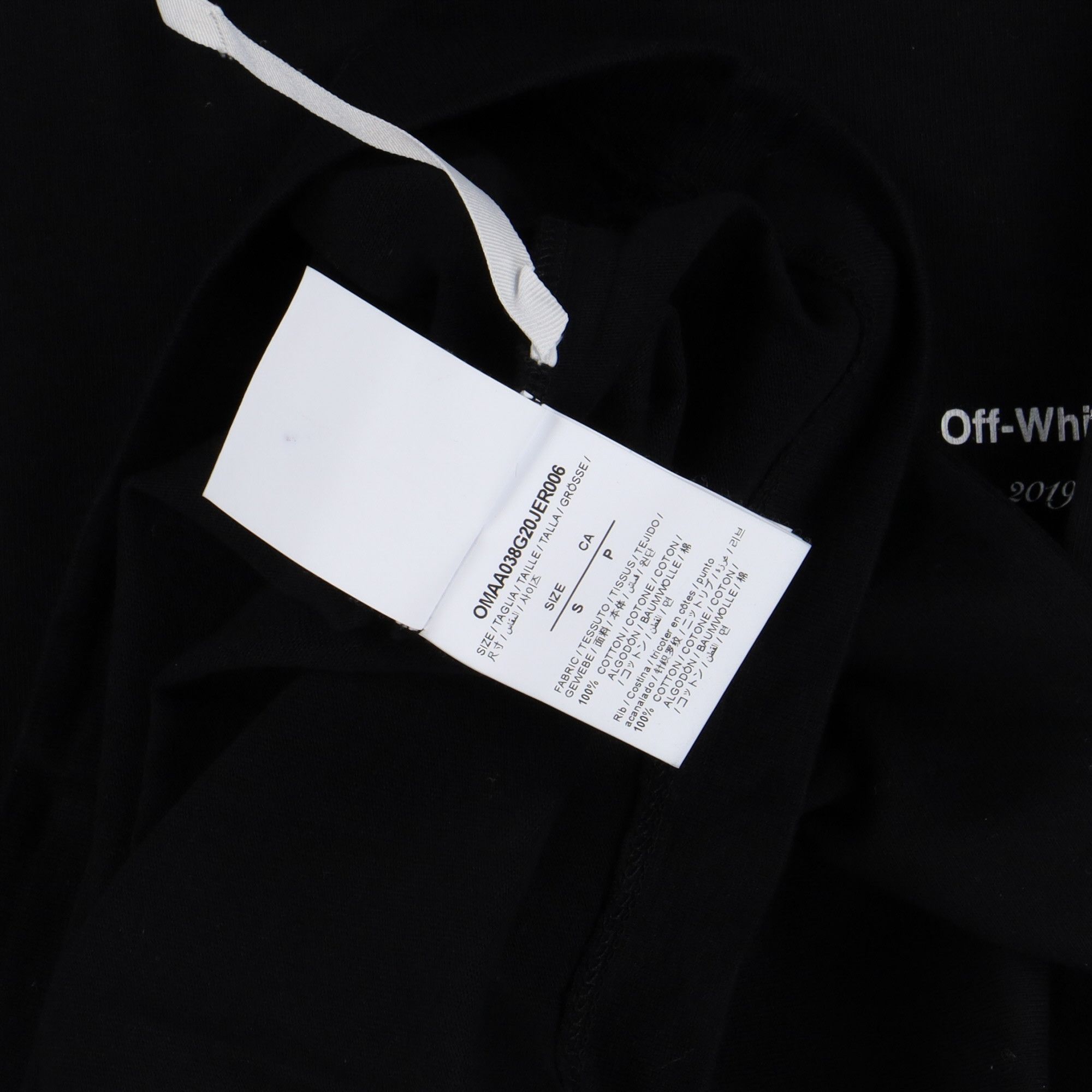 Off-White Black Painting Arrows Oversized T-Shirt Size US S / EU 44-46 / 1 - 8 Thumbnail