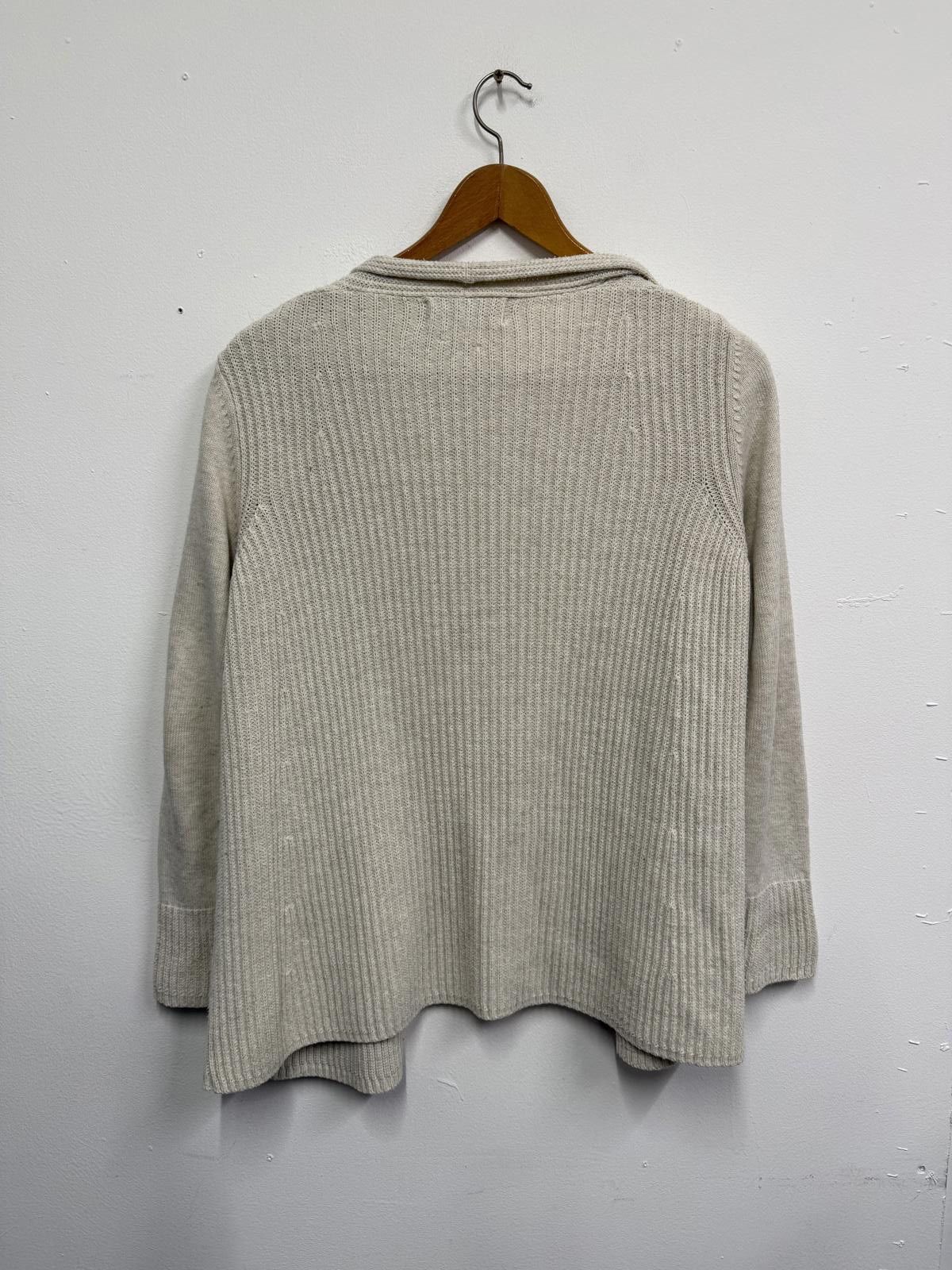 FatFace FatFace Women's Cream Open Front Cardigan UK Size 12 Size M / US 6-8 / IT 42-44 - 4 Thumbnail