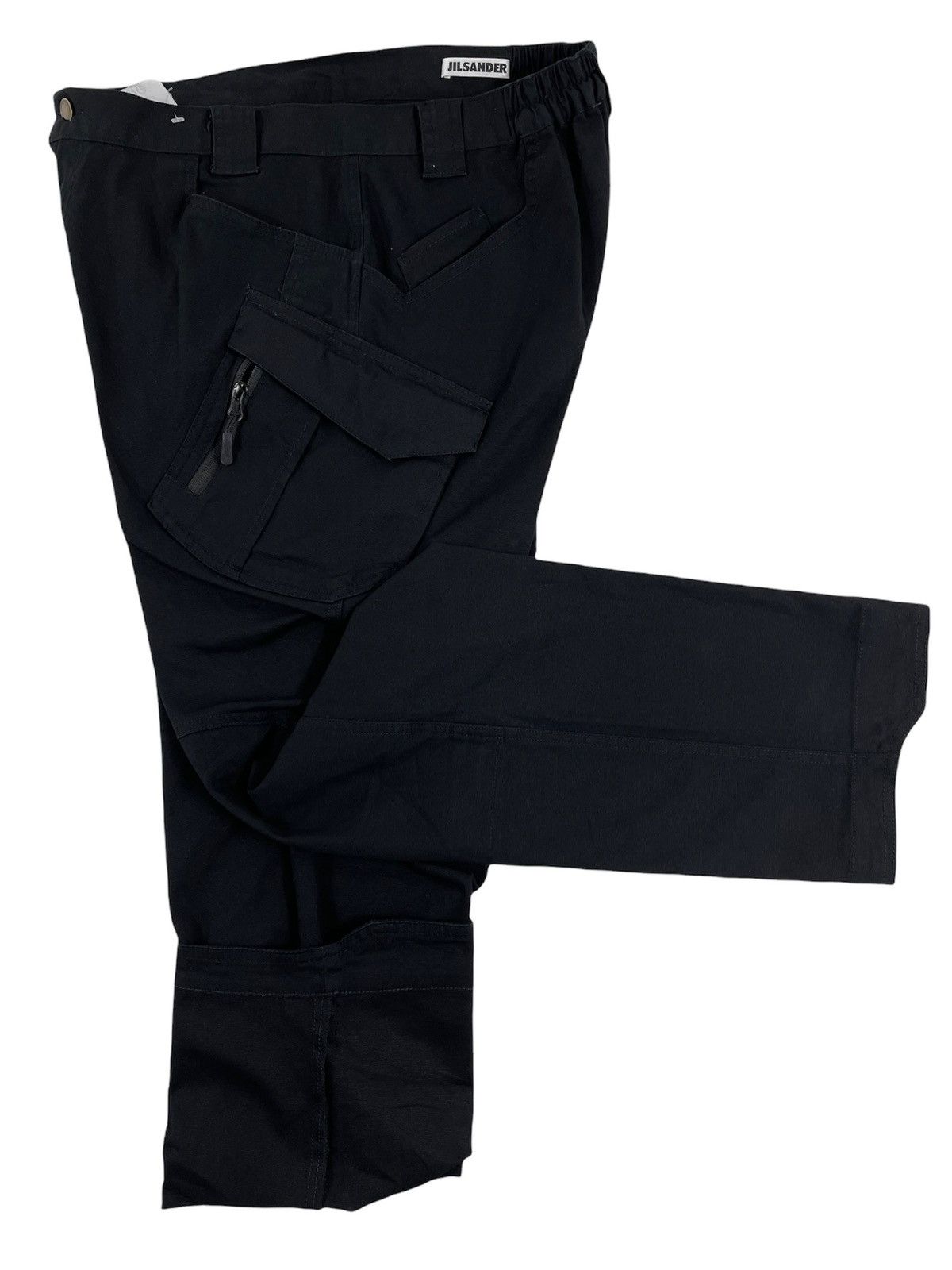 Men's Multi Pocket Zip Cargo Tactical Work Pants Trousers - Main Image