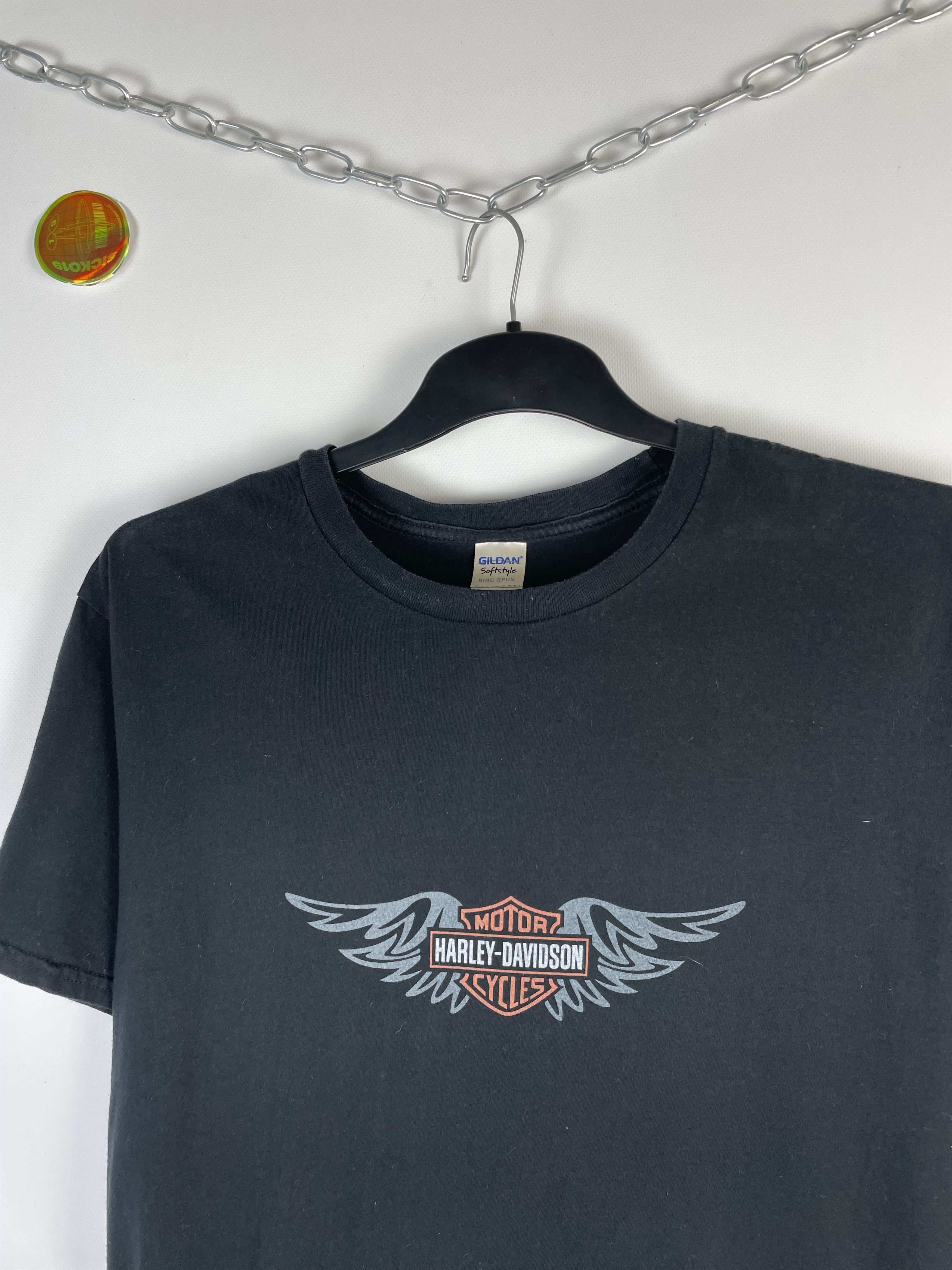 Harley Davidson Vintage HARLEY DAVIDSON Tee T-Shirt Size US XL / EU 56 / 4 - 3 Thumbnail