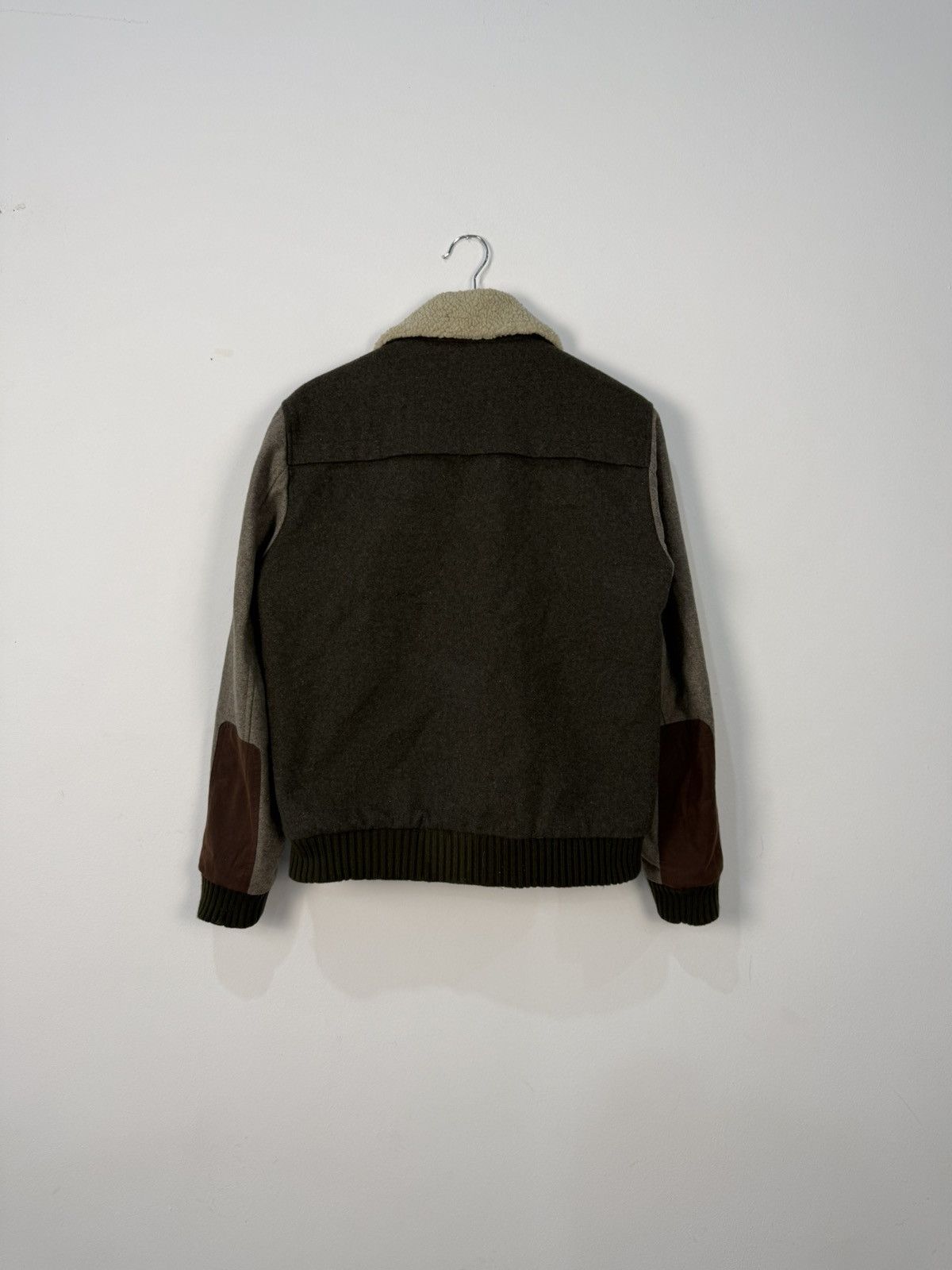 Aviator Nation Vintage Wool Aviator Bomber Jacket Sherpa Military Style Size US M / EU 48-50 / 2 - 6 Thumbnail