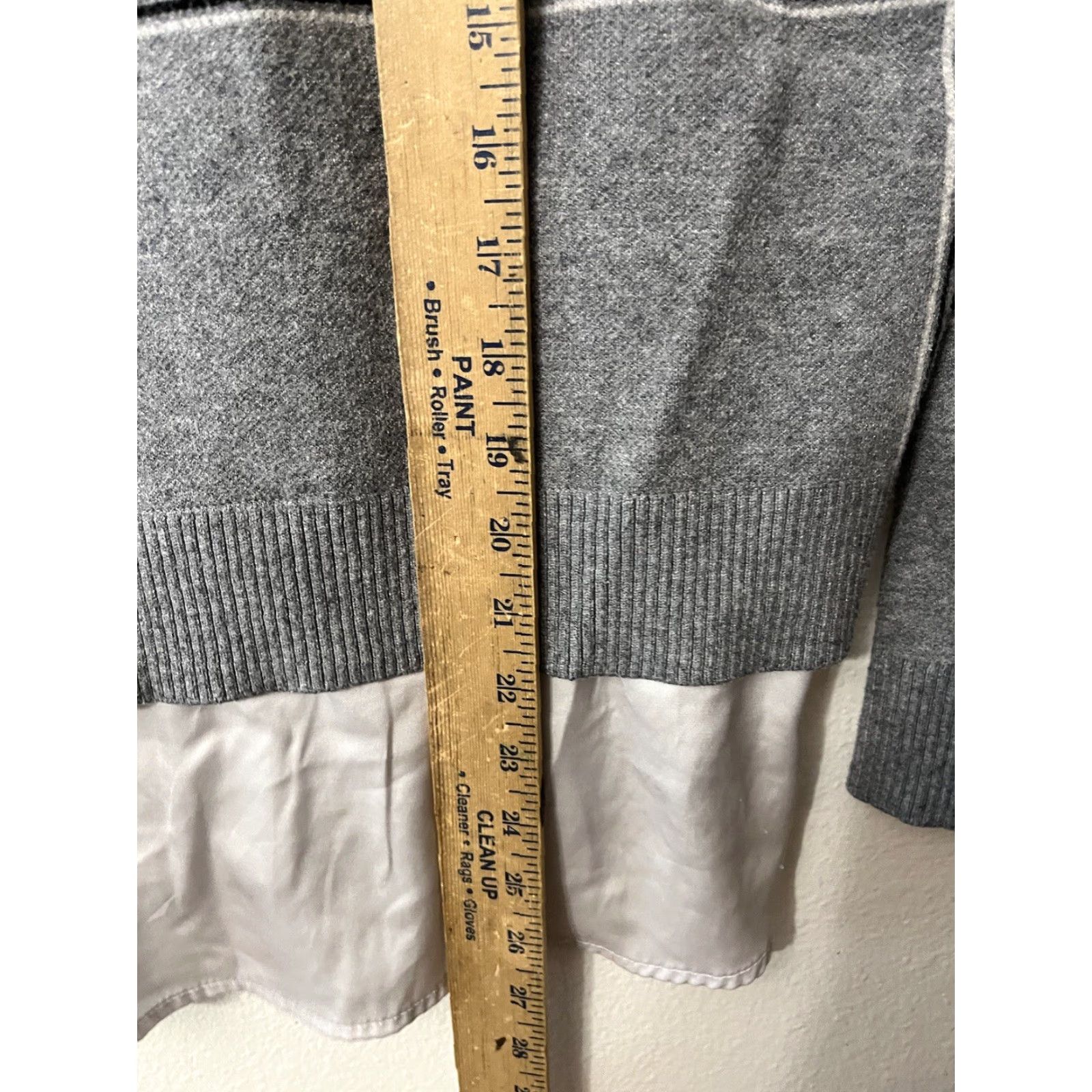 Jones New York VINTAGE Jones New York Sweater Collared Pullover Knit Plaid Gray Size M Womens Size M / US 6-8 / IT 42-44 - 4 Thumbnail