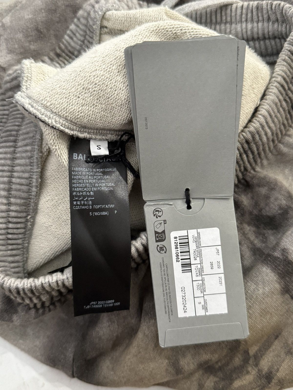 Balenciaga Balenciaga SS23 Grey Graffiti Skate Jogger Sz. S Size US 30 / EU 46 - 10 Thumbnail