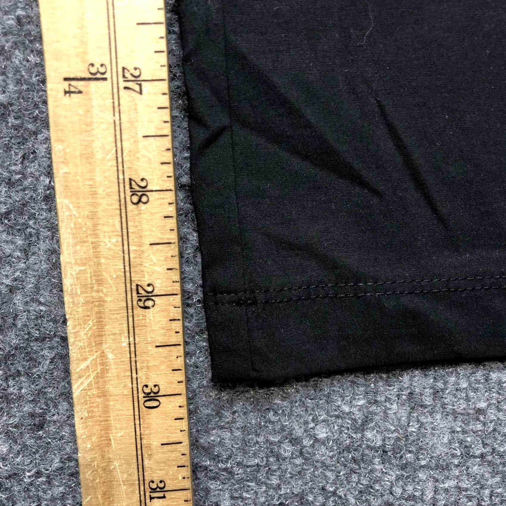 Vintage Columbia Womens Medium Black Omni-Shield Hiking Pants Straight Leg Pull On Casual Travel Khaki 32 In Inseam Size 32" / US 10 / IT 46 - 3 Thumbnail