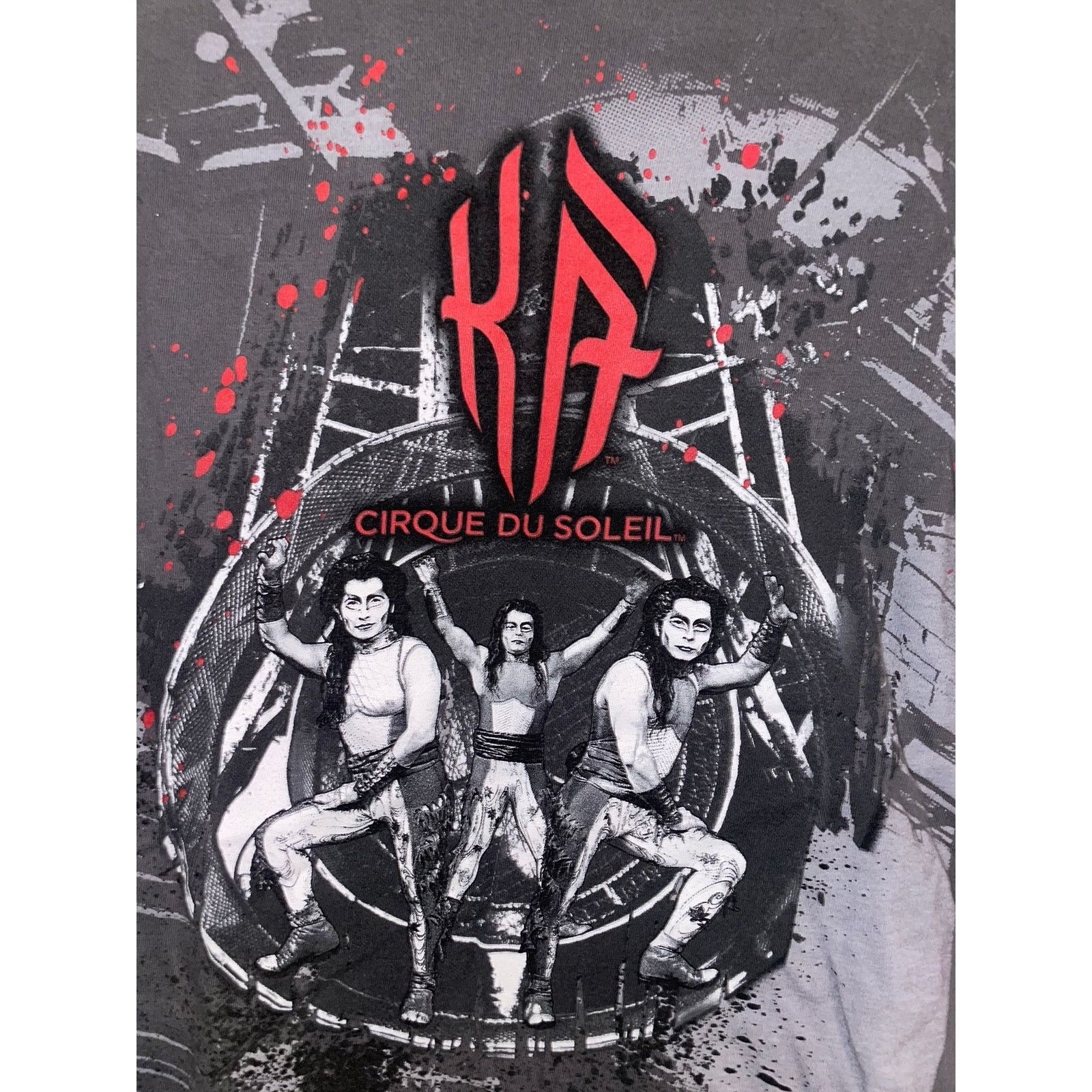 Vintage Womens Kriss Angel Shirt Cirque Du Soleil Top MGM Grand Y2K Size L / US 10 / IT 46 - 2 Thumbnail