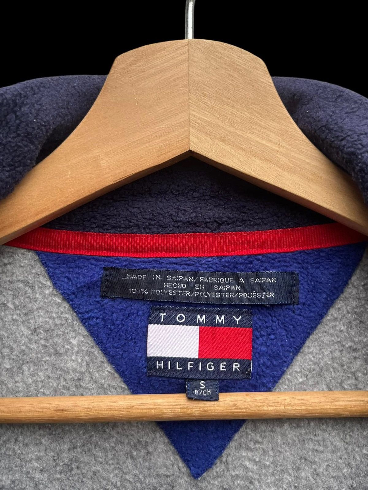 Tommy Hilfiger Vintage 90’s Tommy Hilfiger Fleece Pullover Size US S / EU 44-46 / 1 - 9 Thumbnail