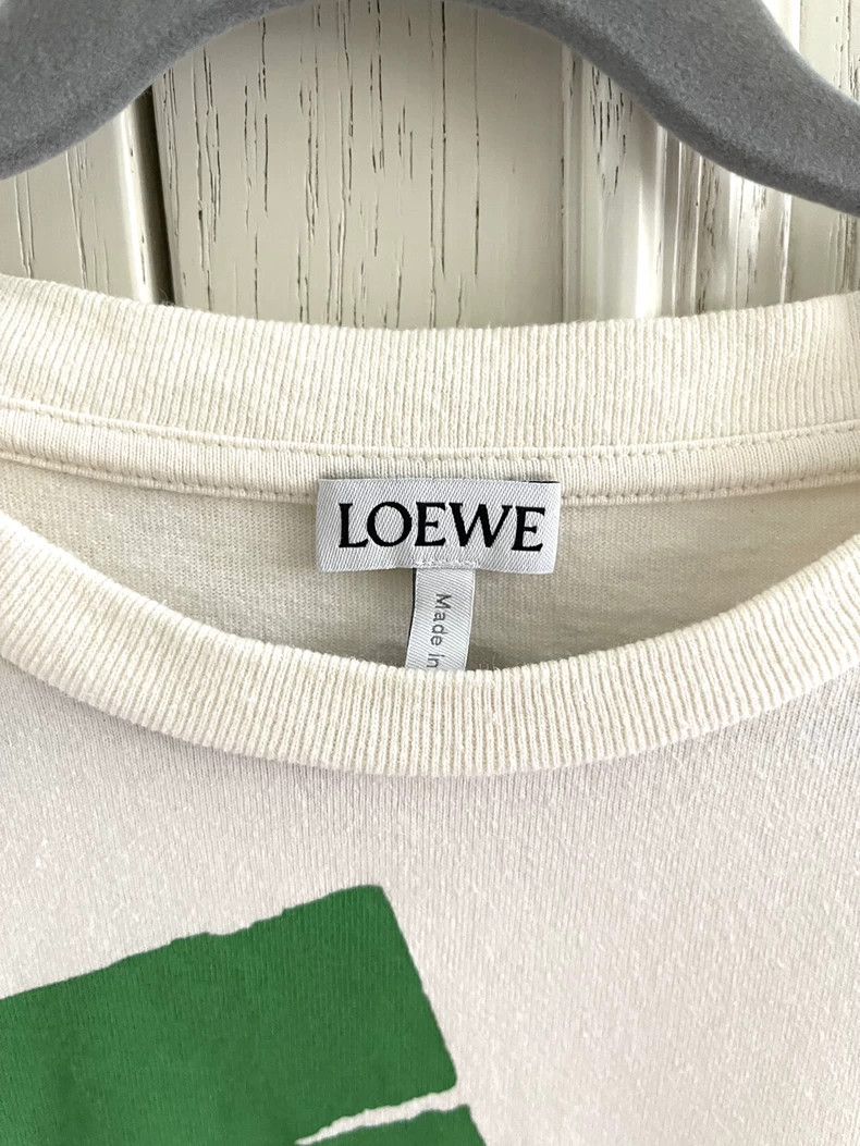 Loewe LOEWE White classic T-shirt Size S / US 4 / IT 40 - 2 Thumbnail