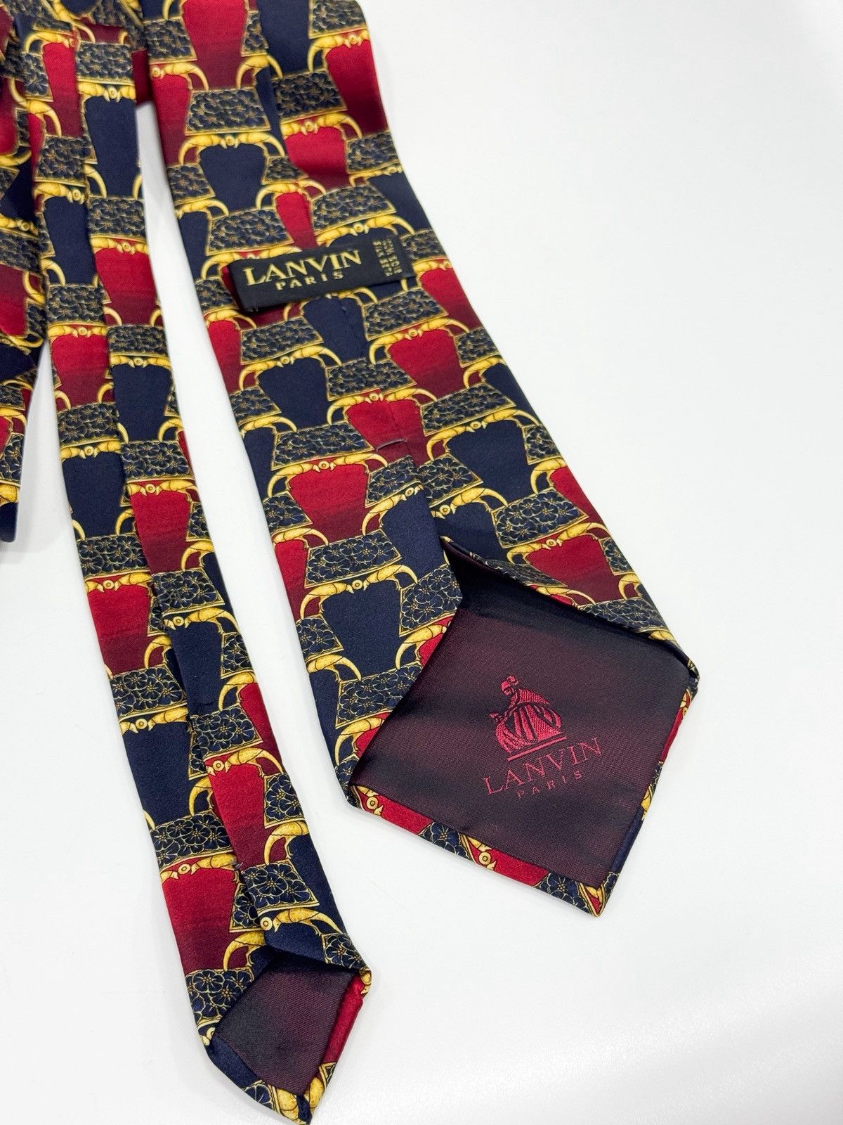 Lanvin Lanvin vintage silk tie Size ONE SIZE - 5 Thumbnail