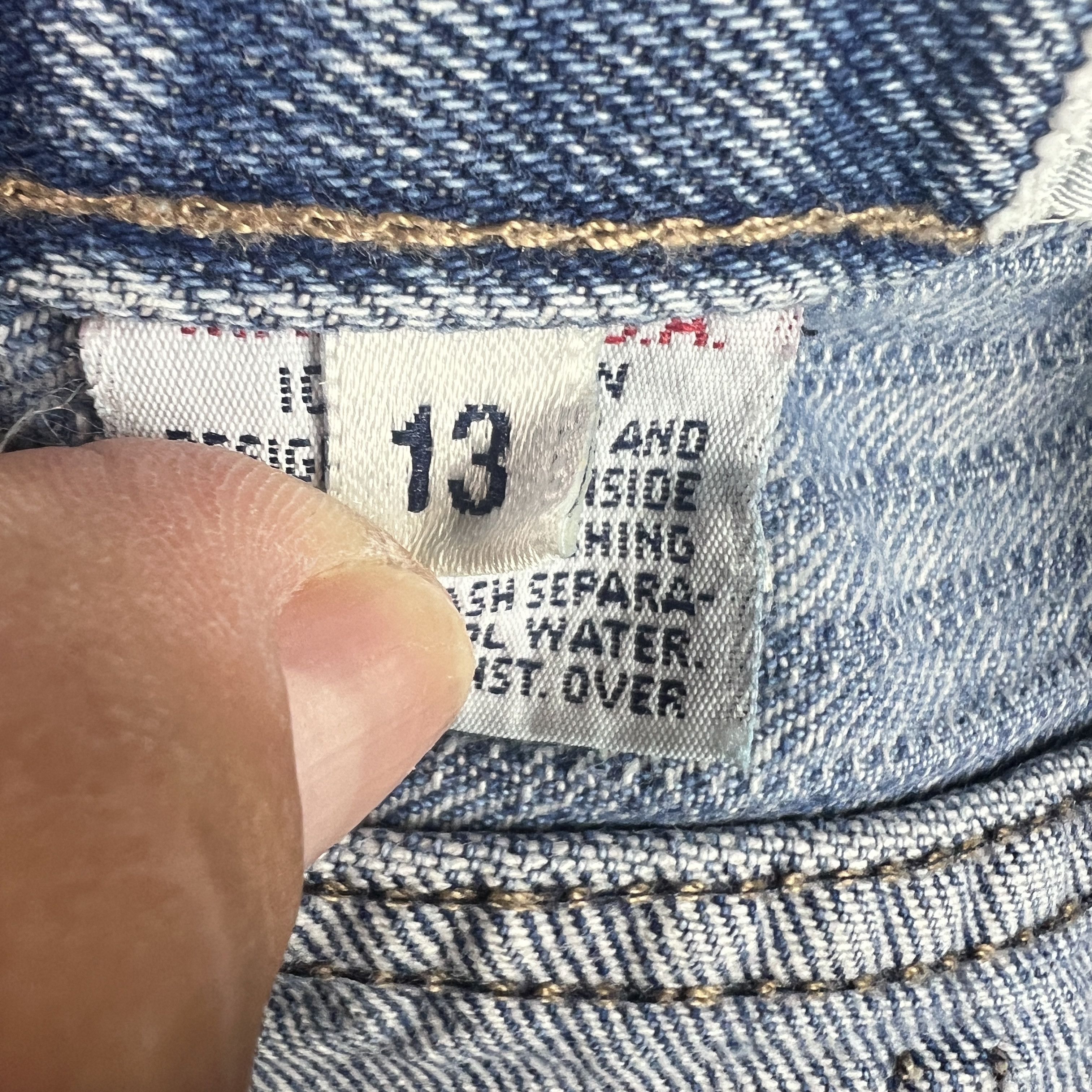 Calvin Klein VTG 80s Calvin Klein Jeans High Rise Tapered Blue Denim Size 28" / US 6 / IT 42 - 9 Thumbnail