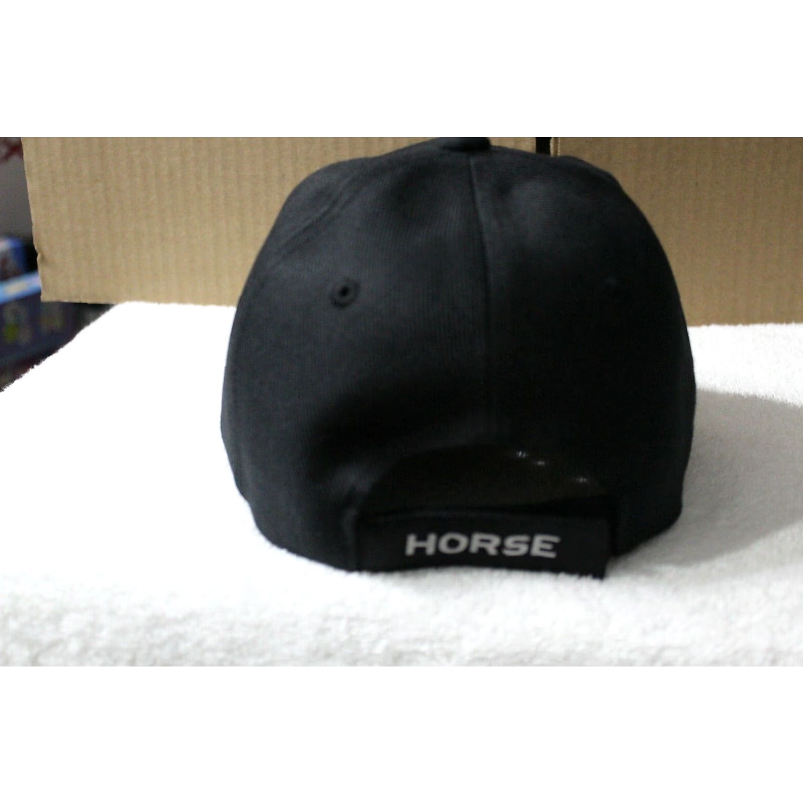 Vintage CALI Men's Baseball Cap Adjustable Outdoor Rodeo Horse Rope Black Size ONE SIZE - 2 Thumbnail