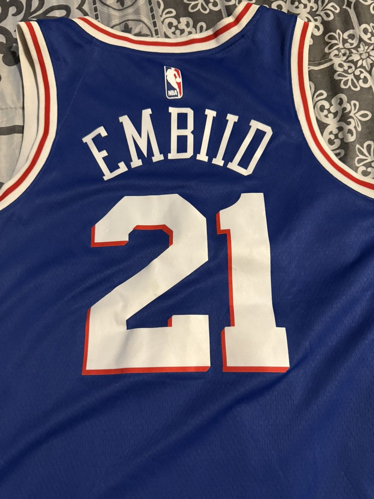 NBA Joel Embiid Jersey Size US L / EU 52-54 / 3 - 4 Thumbnail