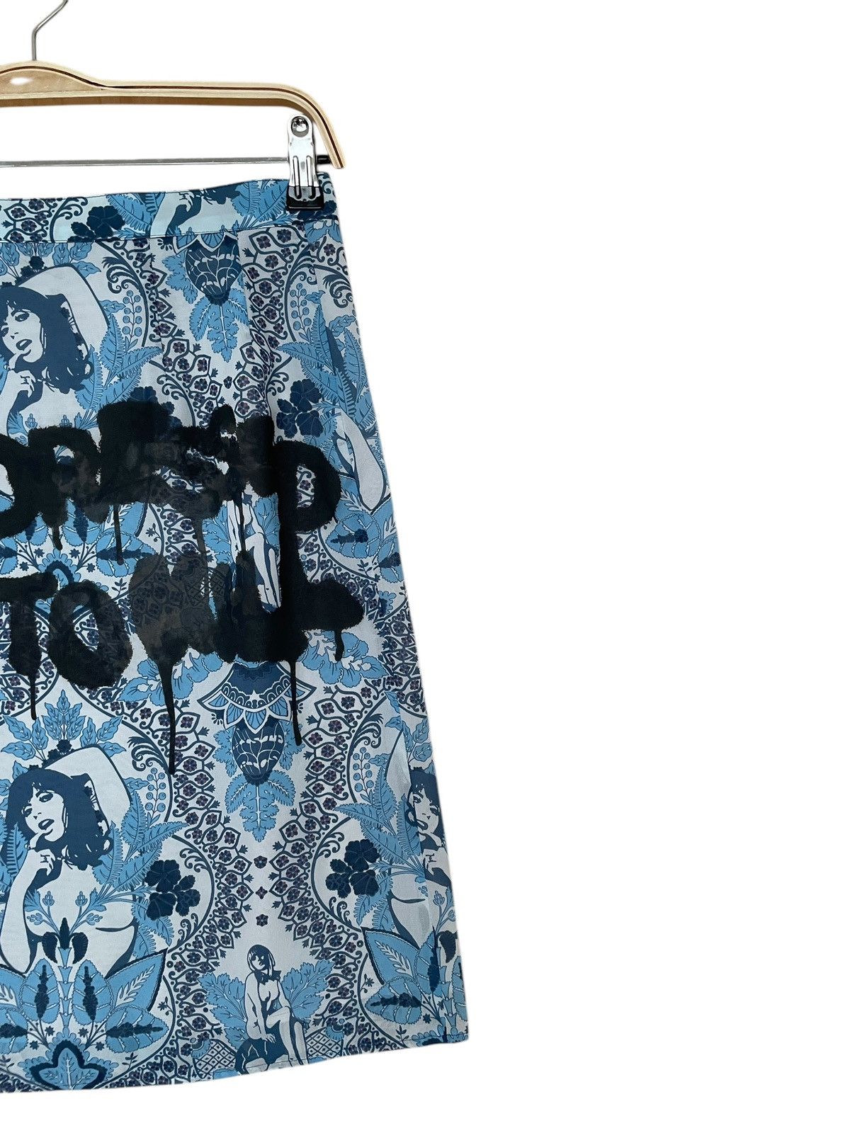 Hysteric Glamour × Japanese Brand × Vintage Vintage Japanese Brand Hysteric Glamour Mini Skirt 1990s Size 36" / US 14 / IT 50 - 4 Thumbnail