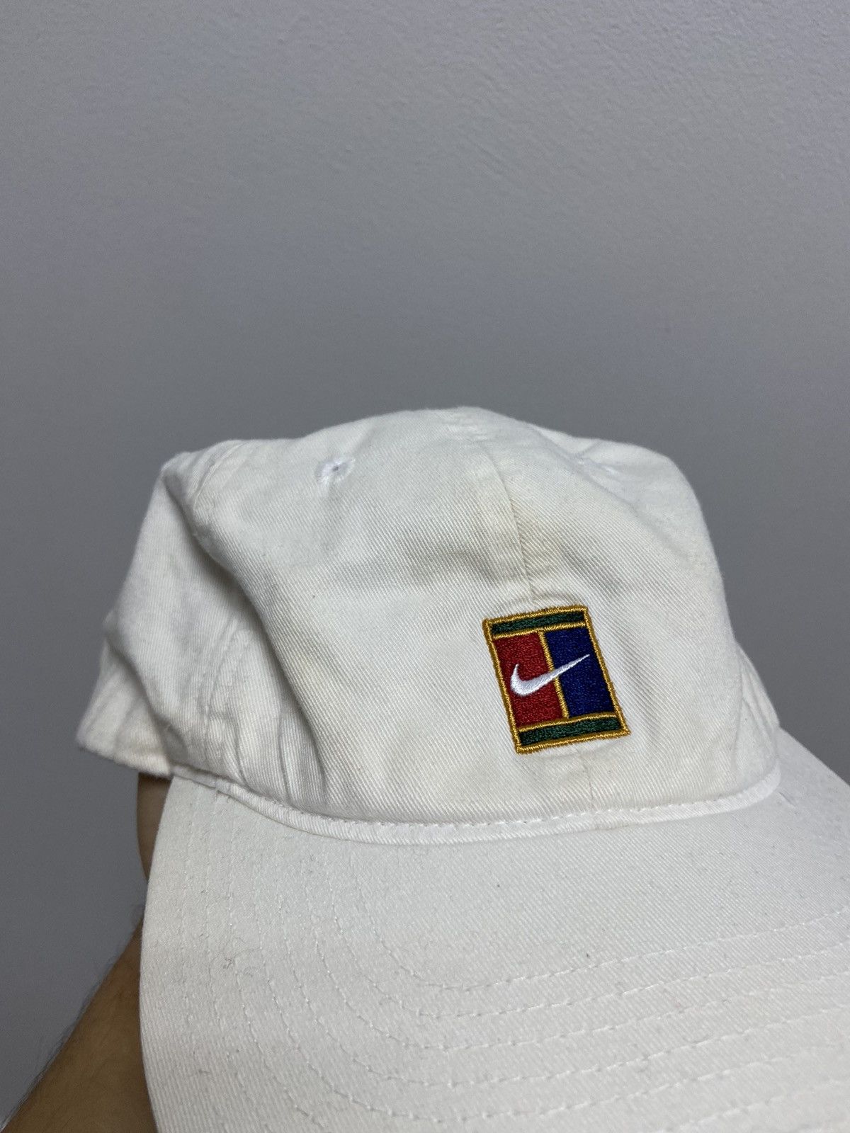 Nike × Vintage Nike Court Vintage Cap Hat Small Logo Y2K Style Casuals Rare Size ONE SIZE - 9 Thumbnail